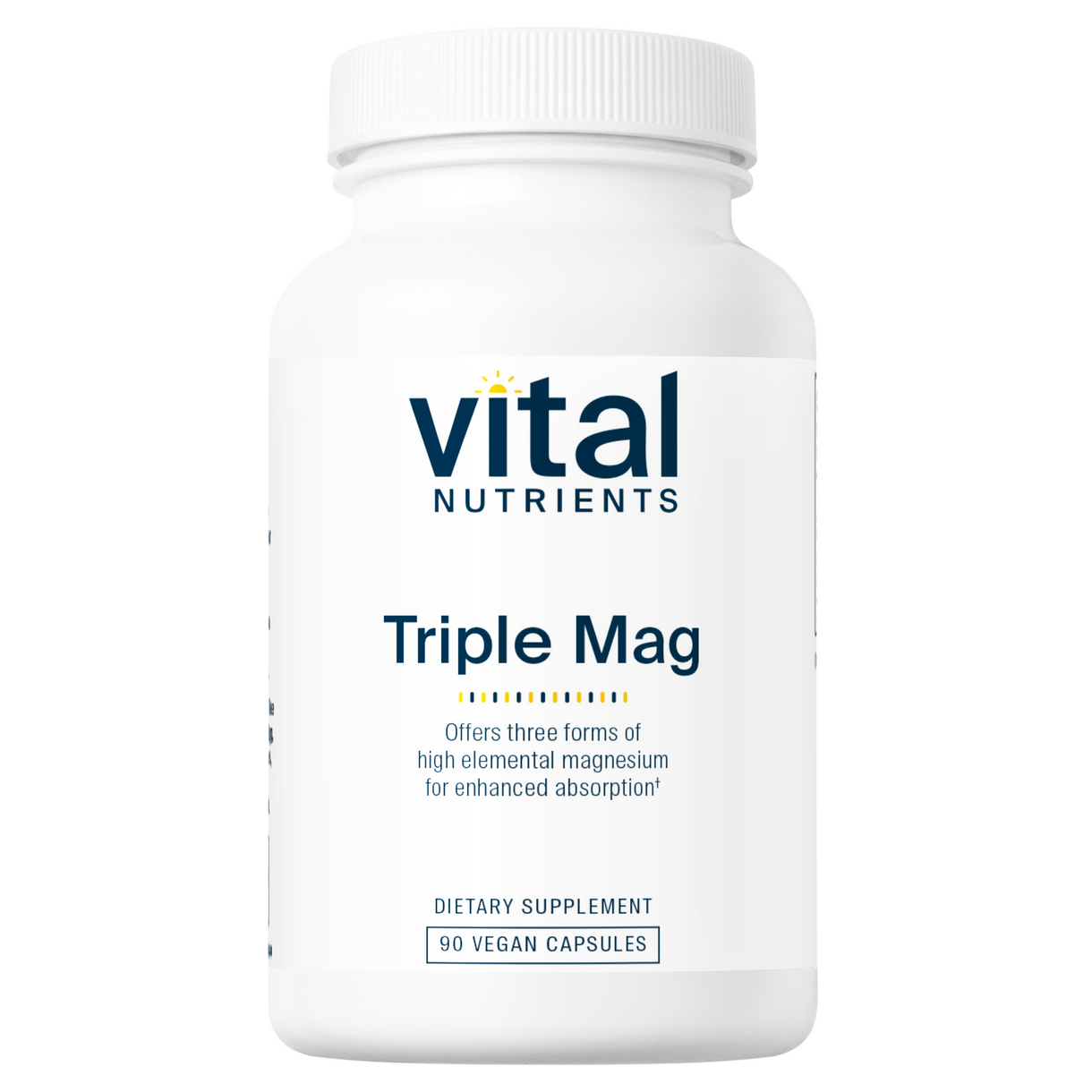 Vital Nutrients Triple Mag 250mg Magnesium Supplement - Supports Muscle Relaxation, Sleep & Heart Health - Ideal for Athletes & Stress Relief
