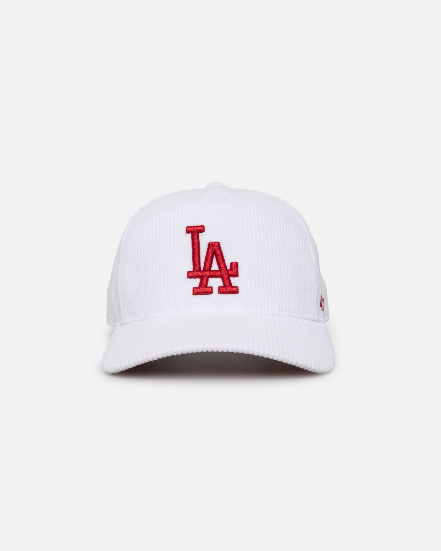 47 Brand Los Angeles Dodgers Thick Corduroy Hitch Snapback Coconut Hat - Stylish Baseball Cap for Men & Women, Perfect for Sports Games, Casual Outfits and Streetwear Fashion