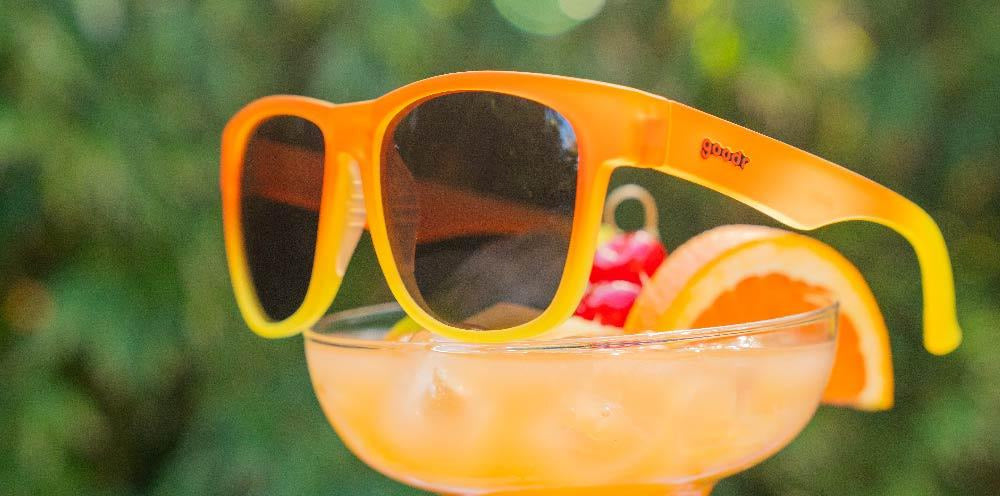 Goodr Polly Wants a Cocktail Sunglasses - Polarized UV Protection for Running, Cycling & Outdoor Activities - Stylish Aviator Shades for Women & Men