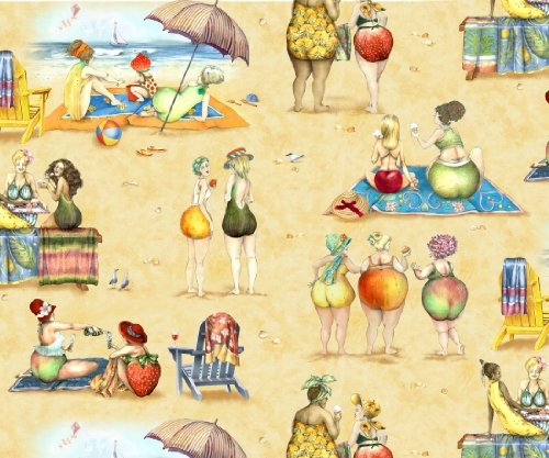 Premium Fruit-Themed Cotton Quilt Fabric by The Yard - Perfect for DIY Quilting, Home Decor, and Craft Projects