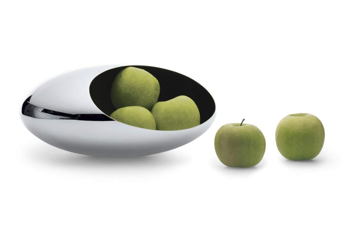 Premium Cocoon Fruit Bowl - Elegant Ceramic Serving Bowl for Fruits, Nuts & Snacks - Perfect for Kitchen, Dining Table & Party Display