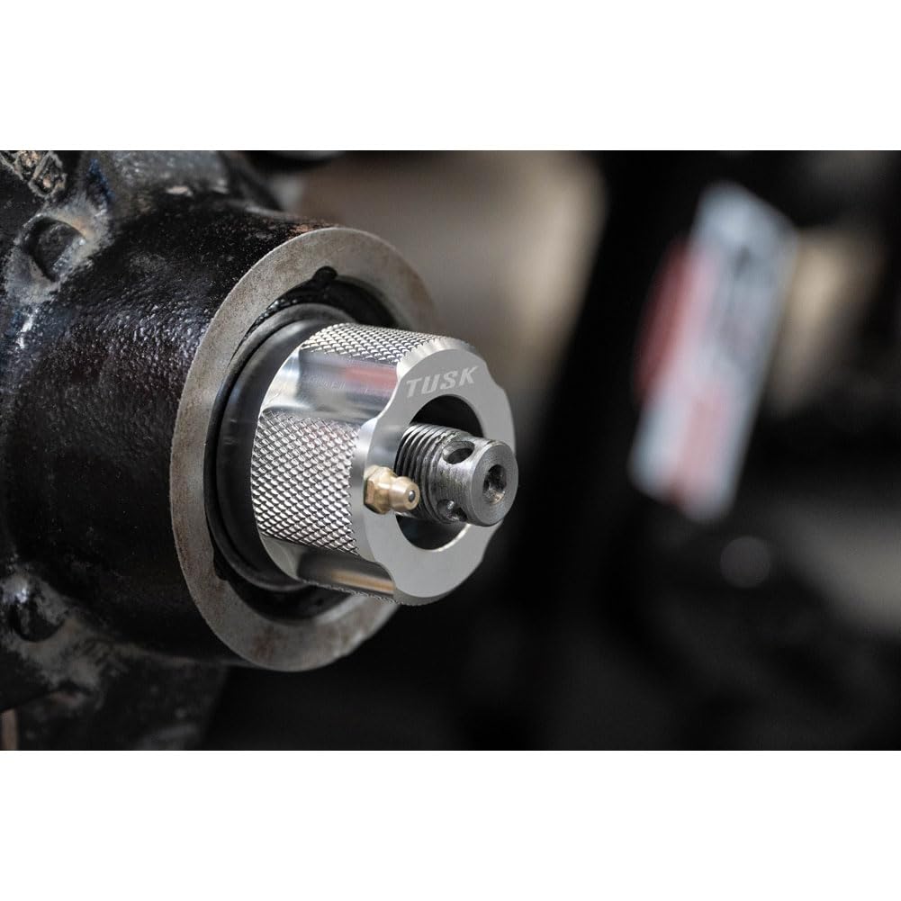 Tusk Wheel Bearing Greaser Front - Heavy Duty Motorcycle & ATV Grease Tool for Easy Maintenance - Perfect for Off-Road, Trail Riding & DIY Repairs