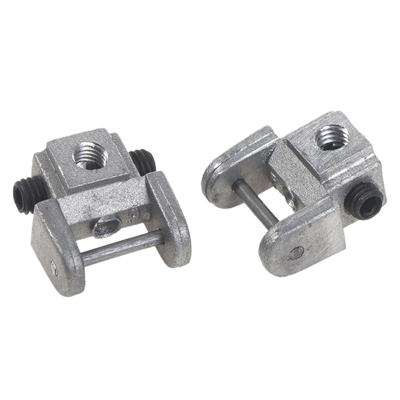 2Pcs Scroll Saw Blade Holders Kit - Pinless Adapter for Upper/Lower Blades | Easy DIY Woodworking