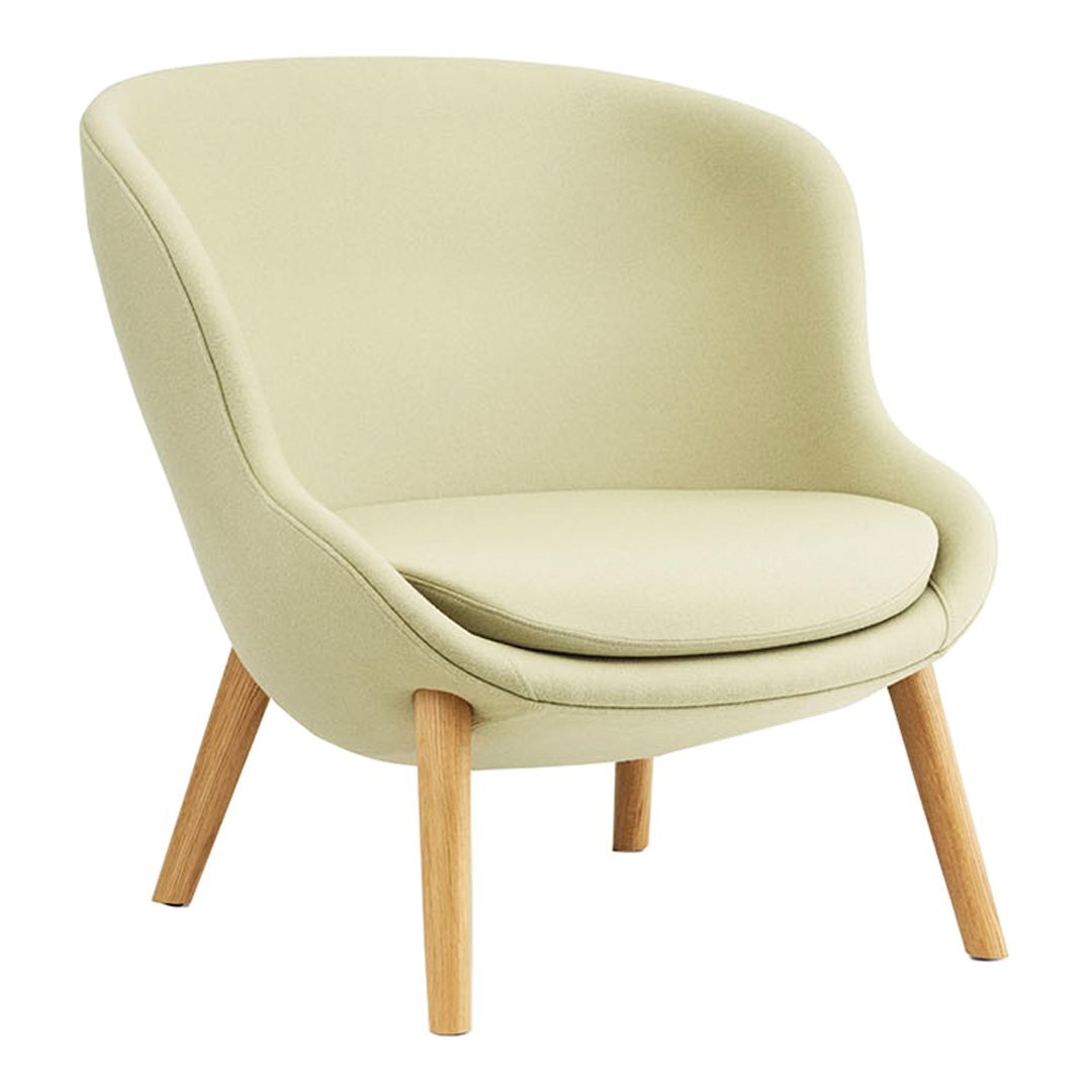 Modern Hyg Lounge Chair with 4 Sturdy Legs - Comfortable Low Profile Design for Living Room, Bedroom or Office Relaxation