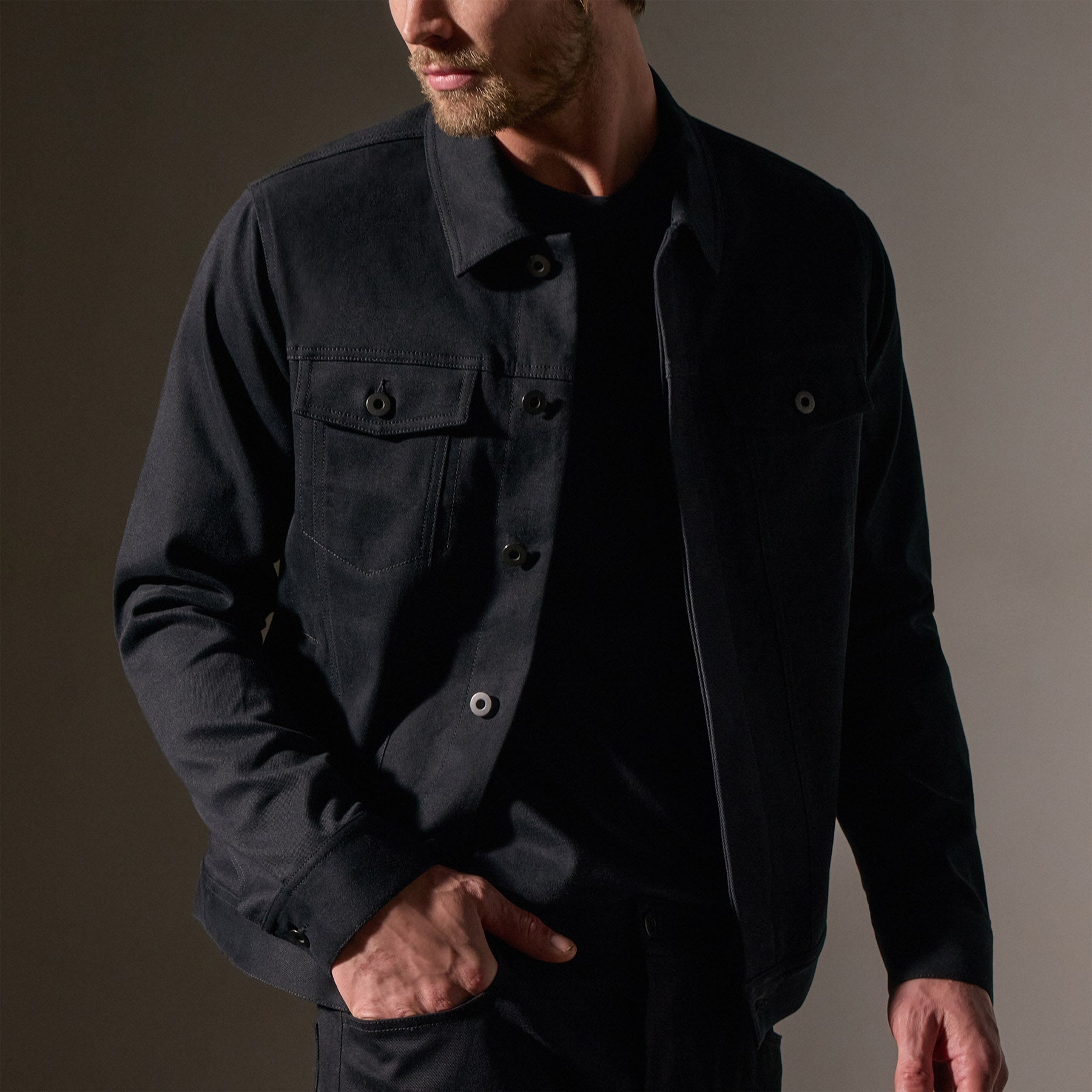 Premium Cashmere Blend Cotton Jacket for Women - Soft & Warm Winter Coat - Black - Perfect for Office, Travel & Casual Outings