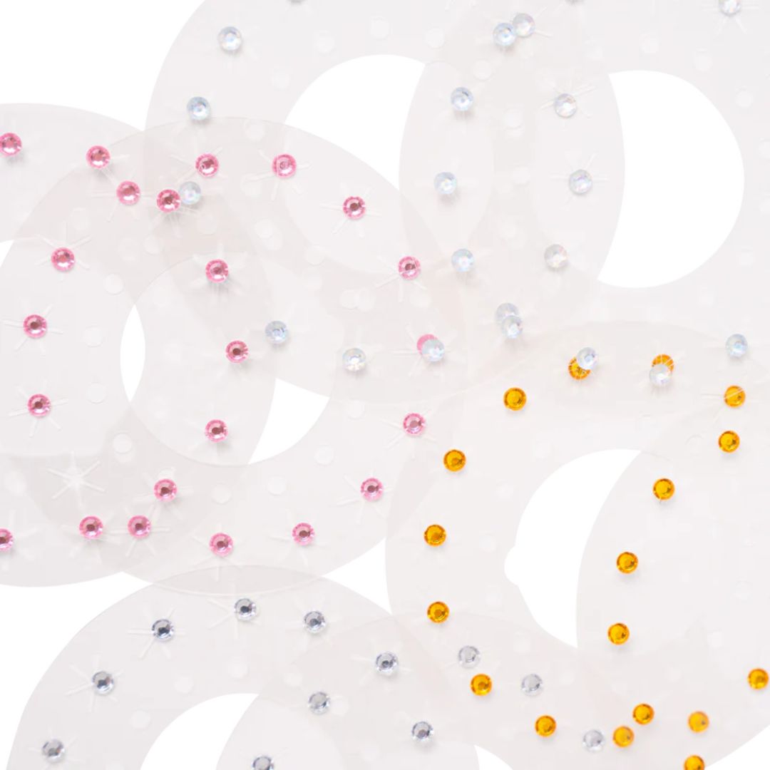 Mermade Hair Gems Pack - 12pcs Crystal Hair Accessories for Women & Girls - Perfect for Weddings, Parties & Festival Hairstyles