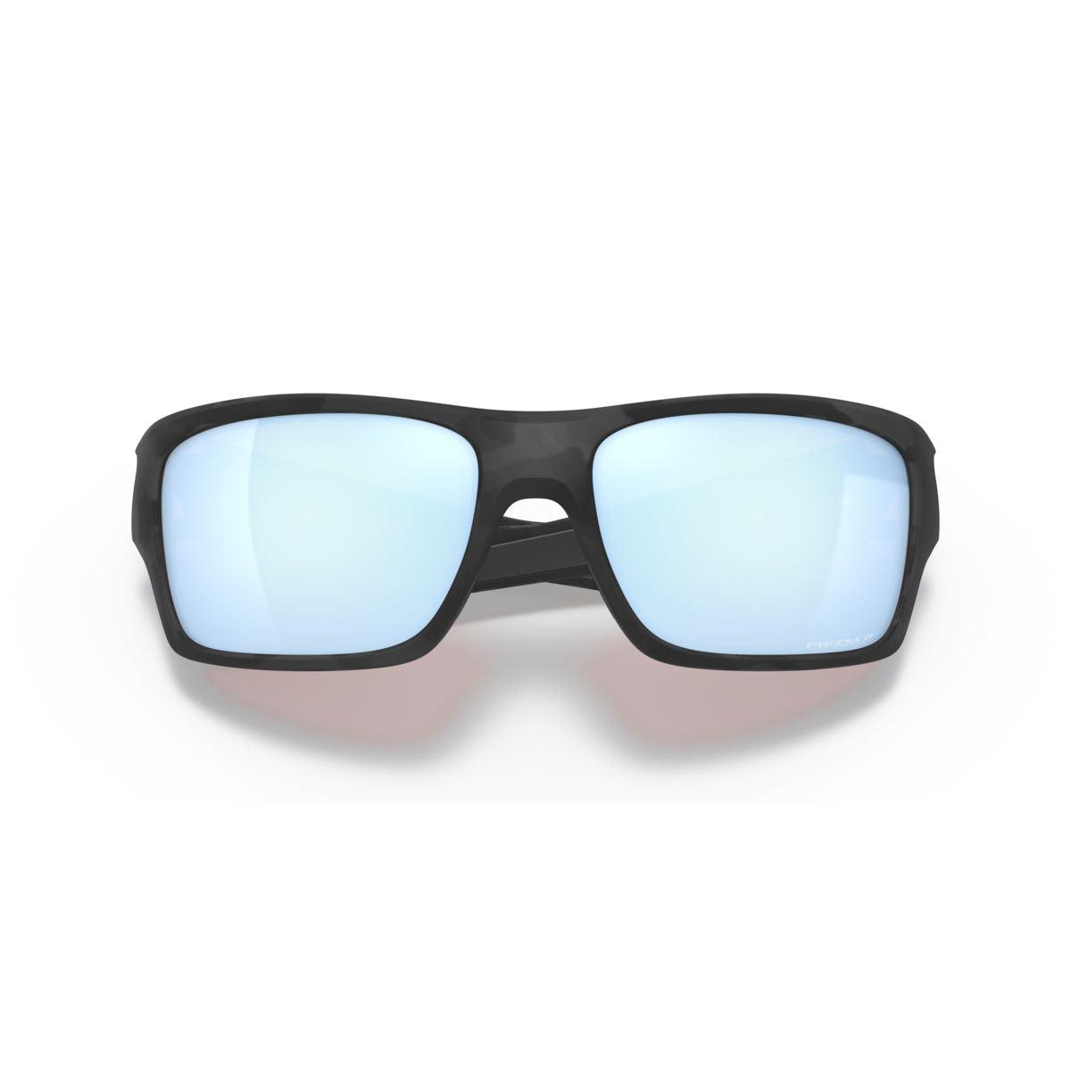 Oakley Turbine Matte Black Camo Sunglasses with Prizm Deep Water Polarized Lenses - Sport Performance & Outdoor Activities (Model 0OO9263 926364) - Perfect for Running, Cycling, and Water Sports