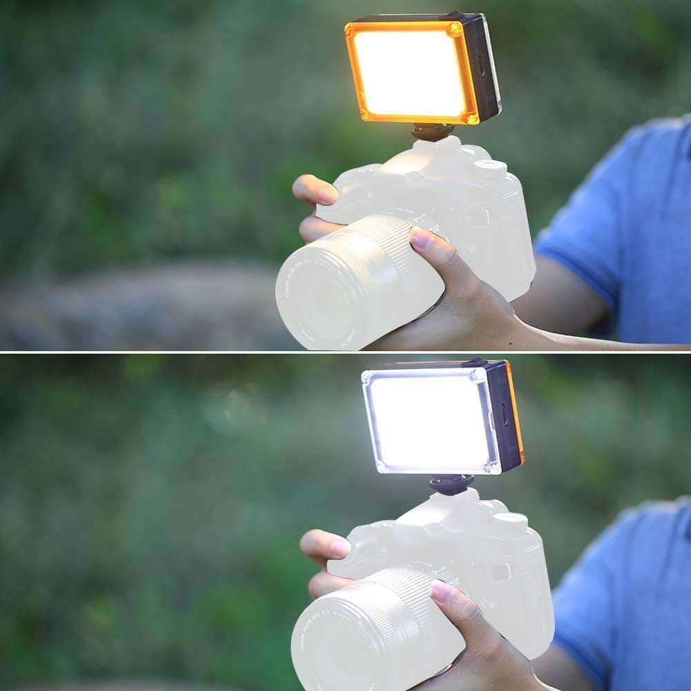 Set of 2 PU4096 LED Photography Lights - 104 LEDs 860LM Studio Video Light for DSLR Cameras | Perfect for YouTube Videos, Product Photography & Indoor Filming