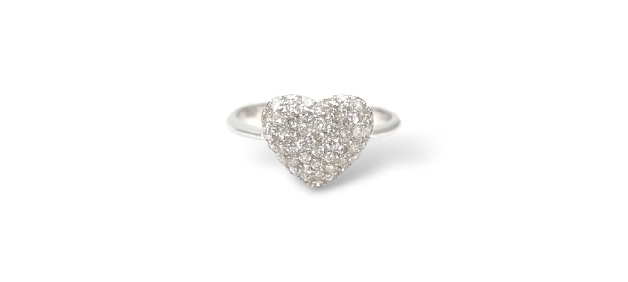 2.512g 18K White Gold Diamond Ring for Engagement, Wedding, Anniversary & Special Occasions - Elegant & Timeless Jewelry Gift