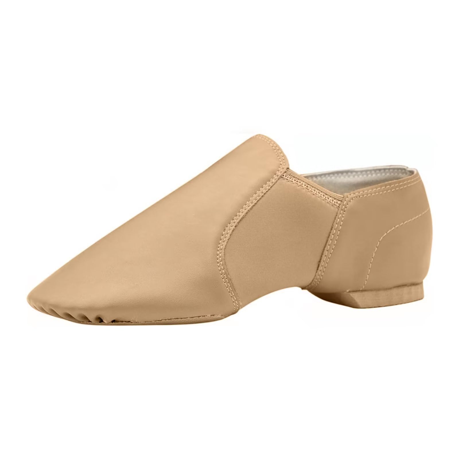 ARCLIBER Women's & Big Kid Jazz Shoes - Slip-On Leather Dance Shoes for Ballet, Tap & Jazz - Comfortable & Stylish for Performances & Practice