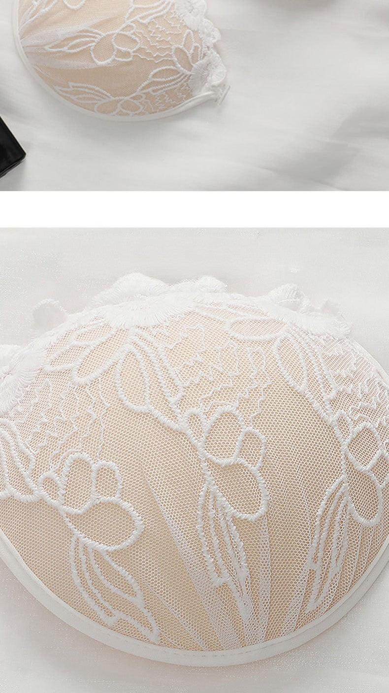 Lace Round Cup Silicone Breast Patch - Invisible Adhesive Bra for Women | Perfect for Backless Dresses, Strapless Tops & Special Occasions