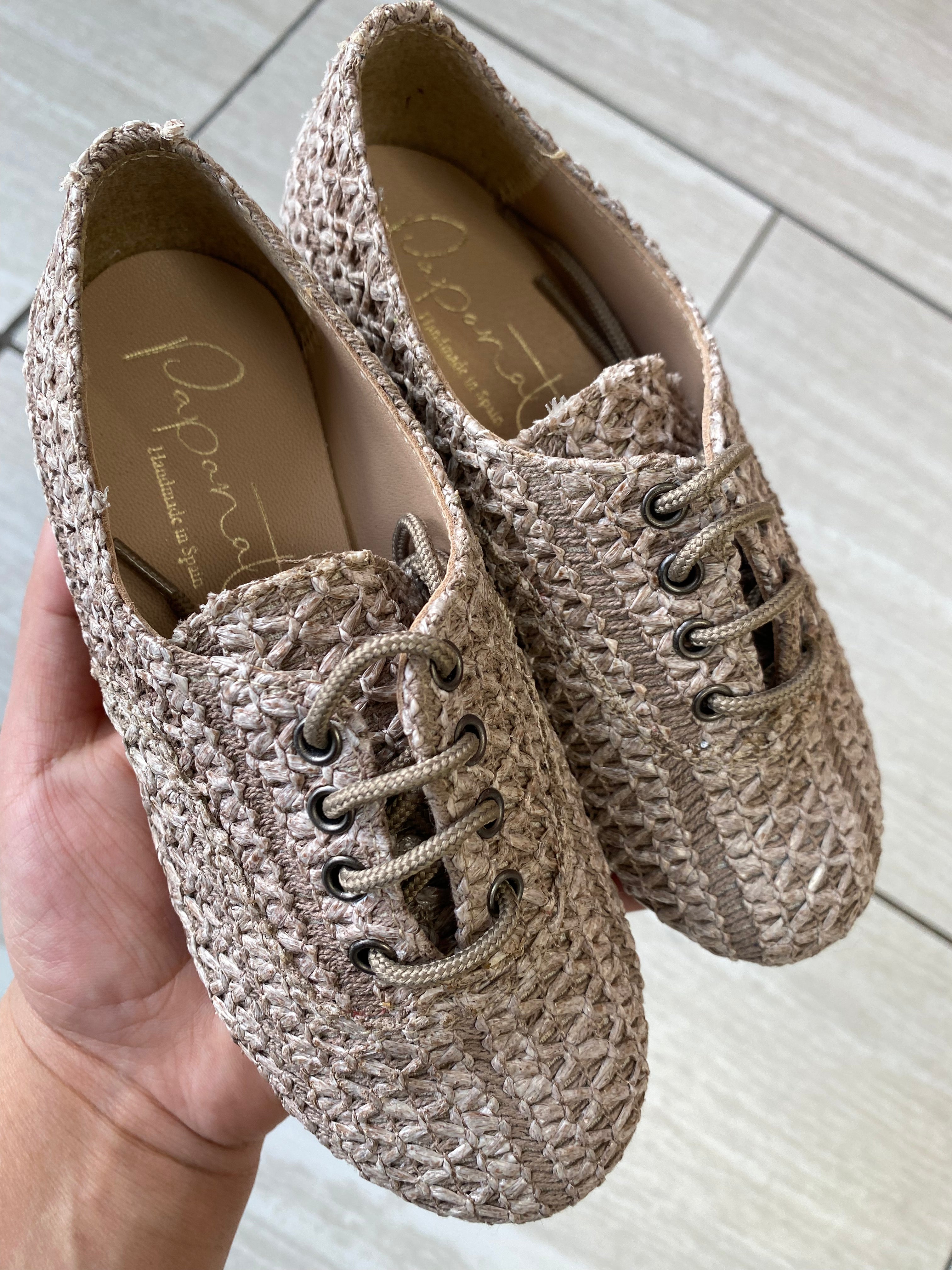 Taupe Wicker Lace-Up Boots for Women - Stylish Boho Ankle Boots with Lace-Up Design - Perfect for Fall Fashion, Outdoor Adventures & Boho Chic Outfits