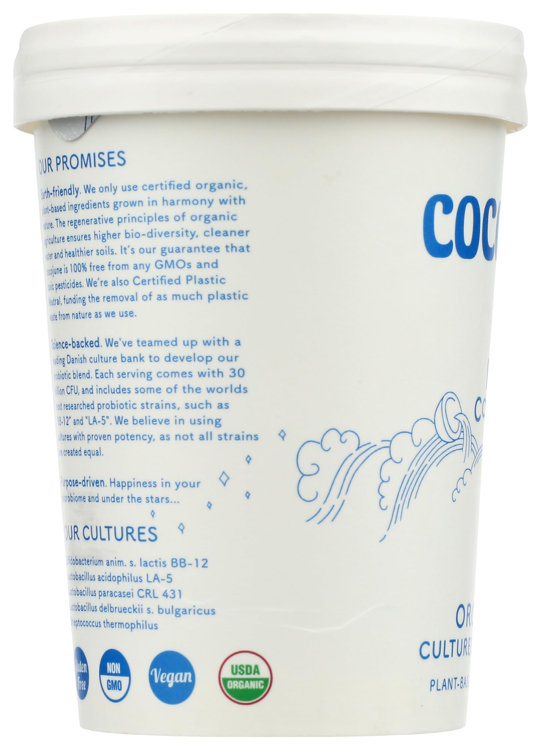 Organic Pure Coconut White by Cocojune - 1 Lb (16oz) | Natural, Vegan, Gluten-Free | Perfect for Baking, Smoothies & Healthy Snacks