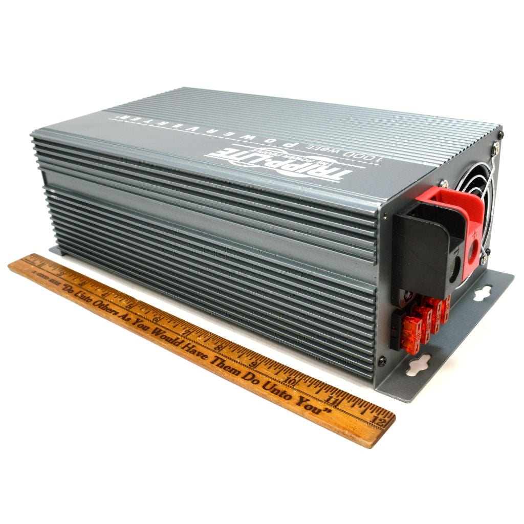 Tripp Lite PowerVerter 1000W Pure Sine Wave Power Inverter - 12V DC to 120V AC Converter for RV, Truck & Off-Grid Power - Like New Condition - Multiple Units Available