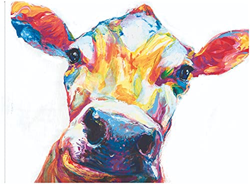 Smiley Cow White