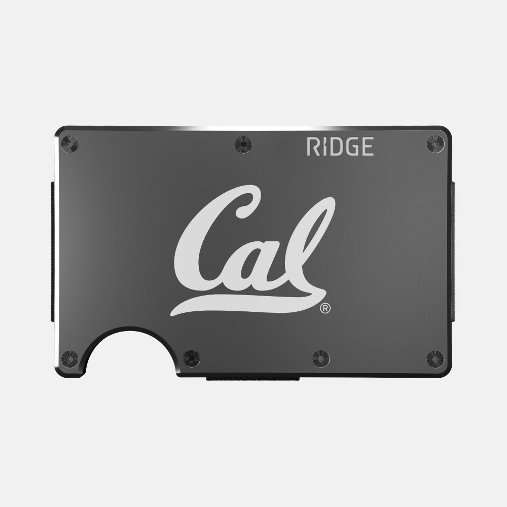 Ridge Wallet Slim Minimalist RFID Blocking Front Pocket Wallet - Perfect for Cal Golden Bears Fans | Ideal for Everyday Carry, Travel & Gifts
