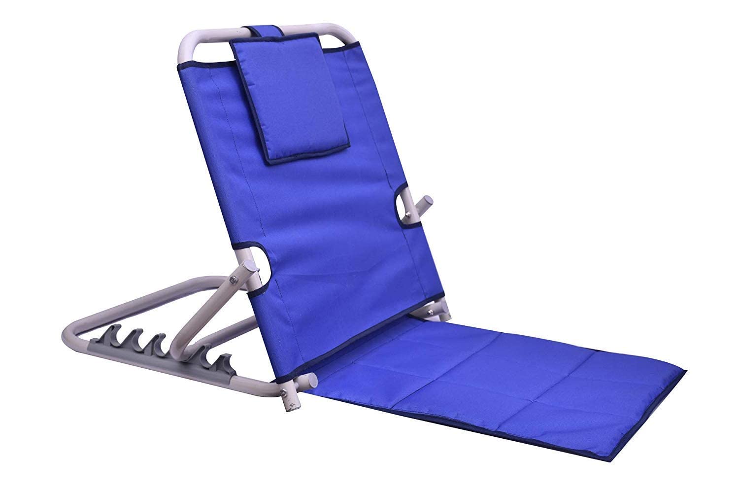 Blue Surgical Back Rest for Patients - Comfortable Medical Support for Post-Surgery Recovery & Hospital Bed Rest