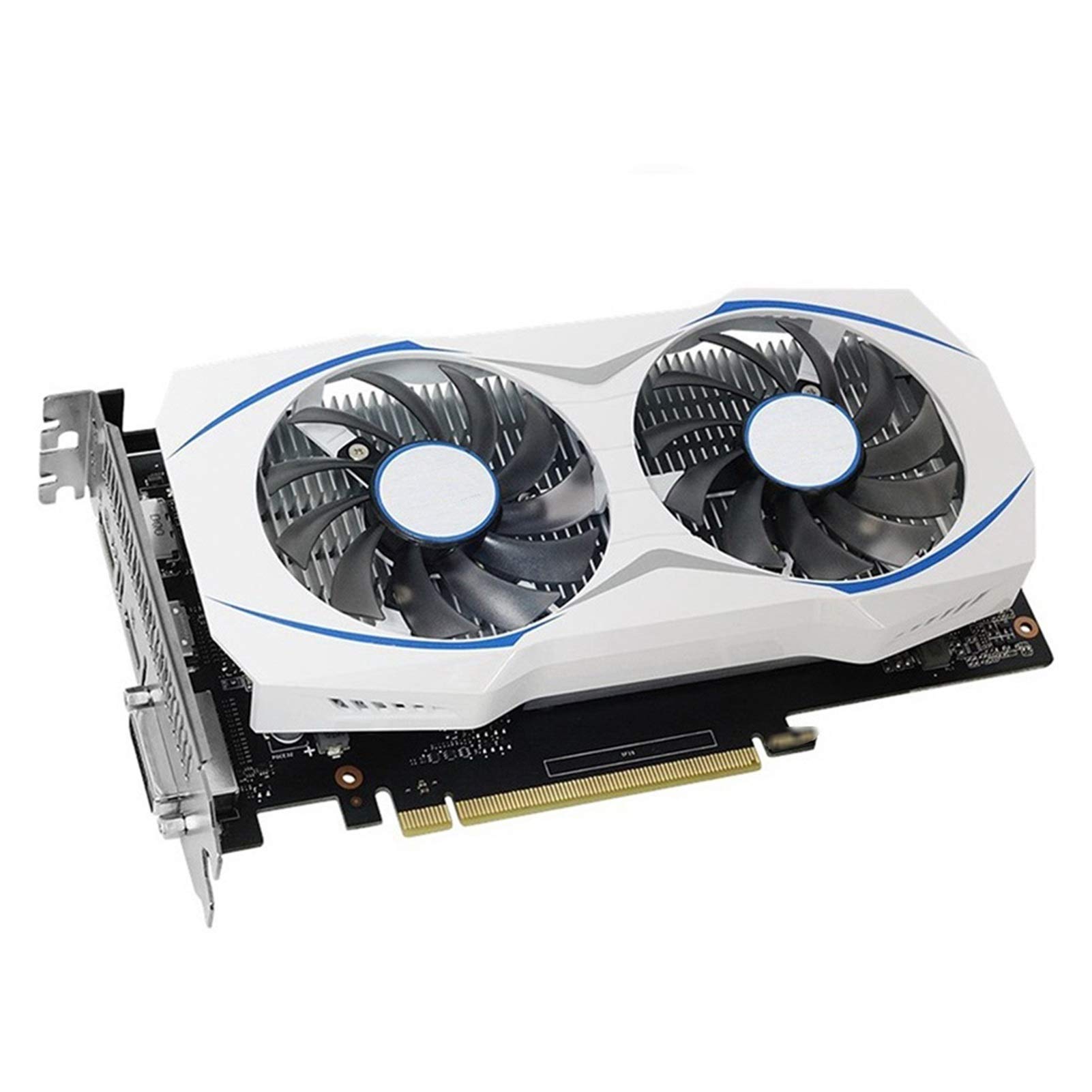 DISPRA GTX 1050 Ti 4GB GDDR5 128Bit Graphics Card for PC - Compatible with ASUS, NVIDIA GeForce GTX 950/960/750 - High Performance Video Card for Gaming, Video Editing & 3D Rendering