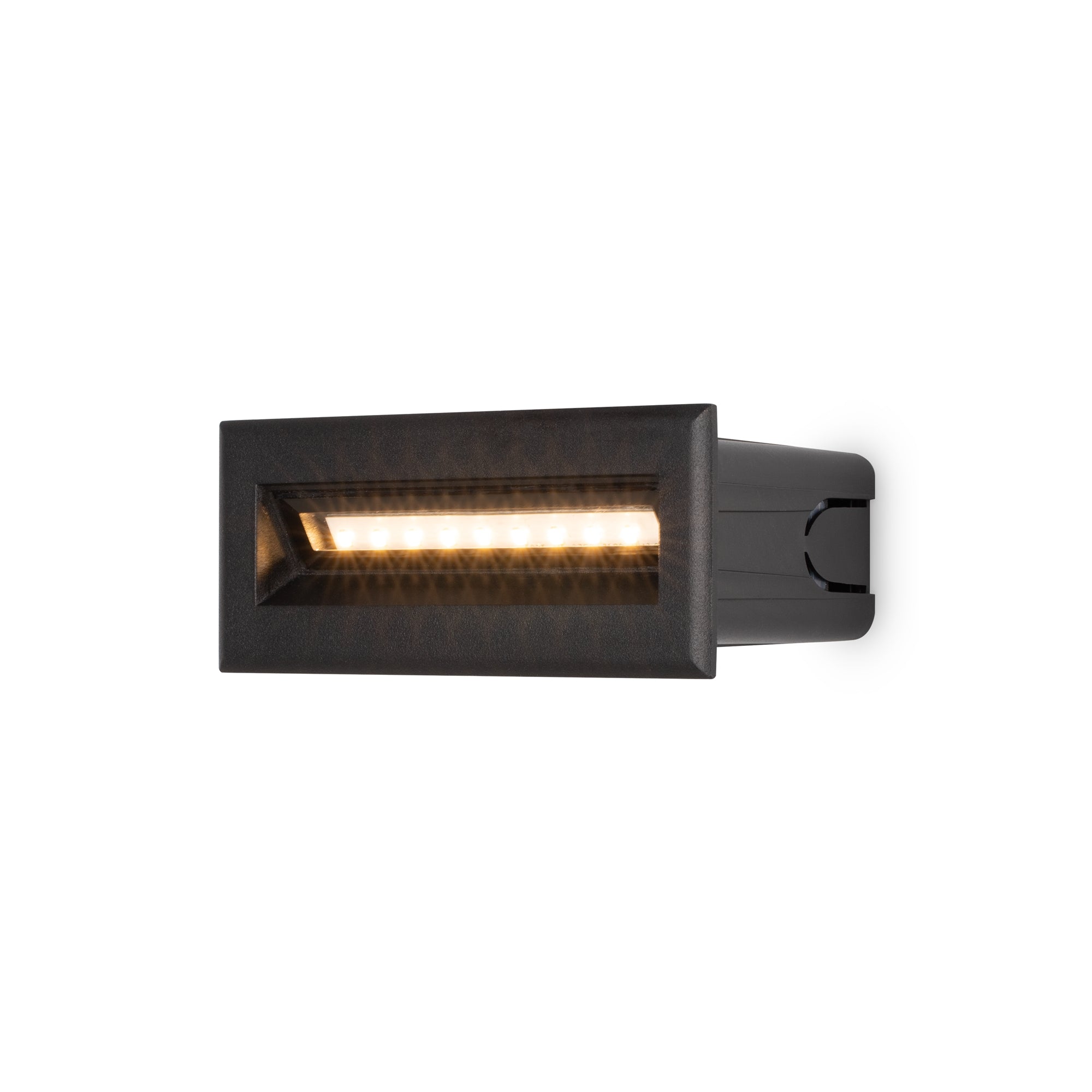 Bosca Recessed Wall Light 3W/5W LED - Black & White Modern Fixture for Bedroom, Hallway & Staircase Lighting