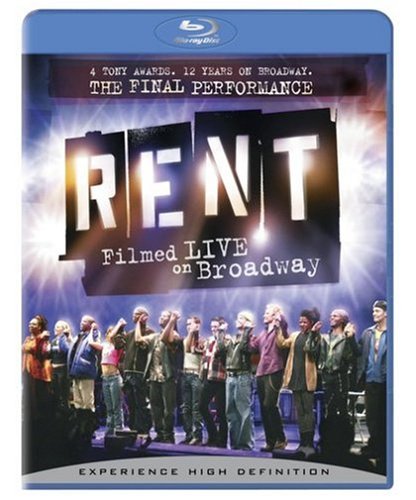 Rent: Filmed Live on Broadway [Blu-ray] | Broadway Musical Movie | Perfect for Theater Lovers & Home Entertainment