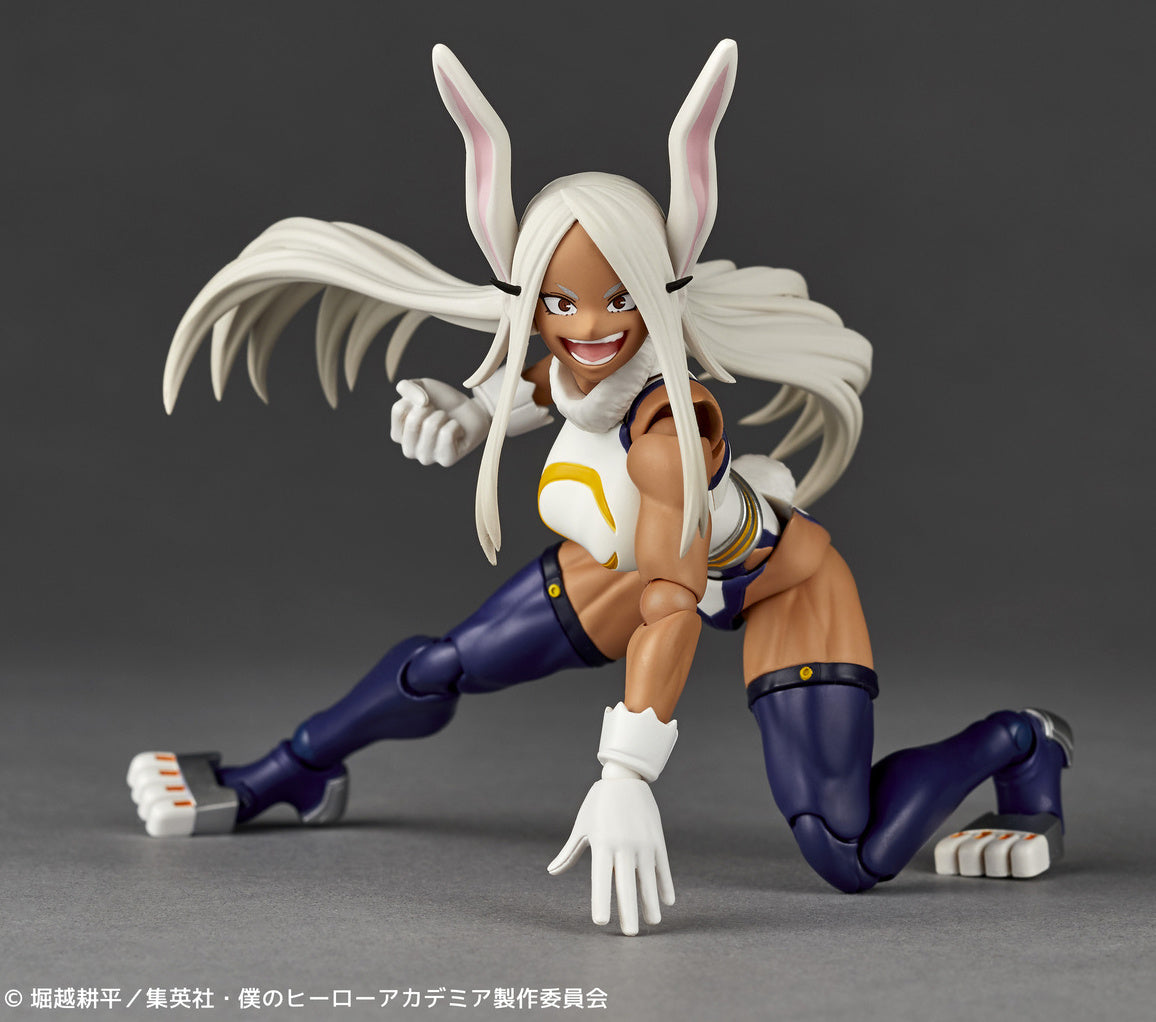 Amazing Yamaguchi Revoltech Action Figure - My Hero Academia Mirko (NR054) for Collectors & Anime Fans | Perfect for Display & Cosplay Inspiration