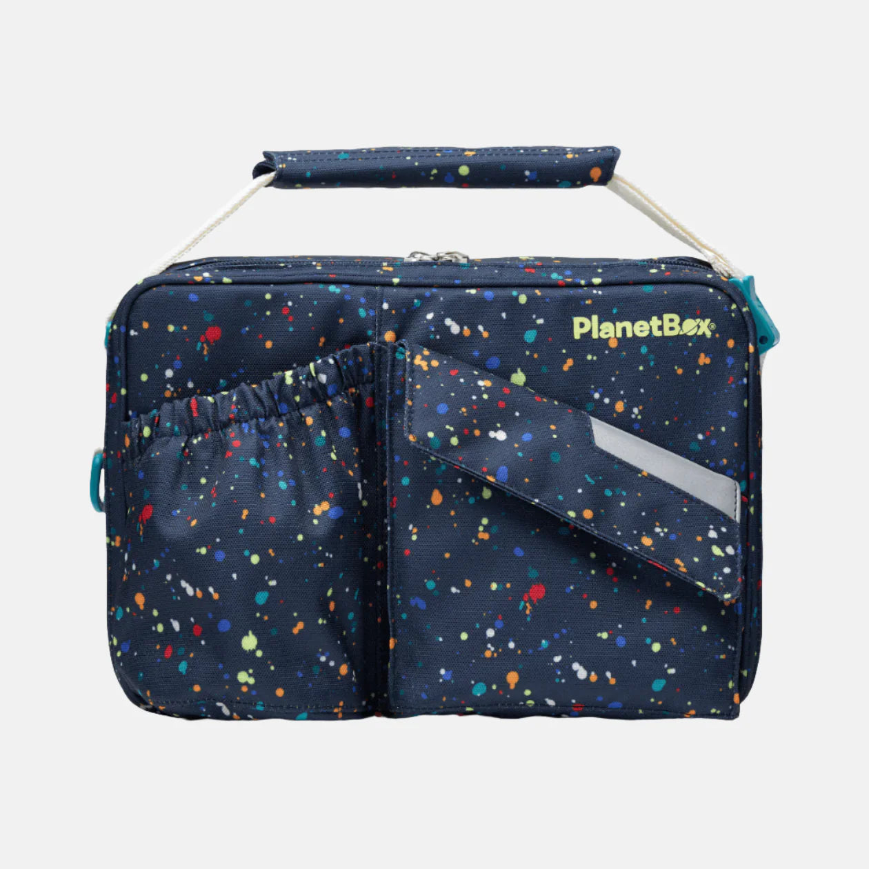 PlanetBox Insulated Lunch Bag for Kids & Adults - Reusable & Eco-Friendly Food Carrier for School, Work, Picnics & Outdoor Activities | Rover/Launch Collection