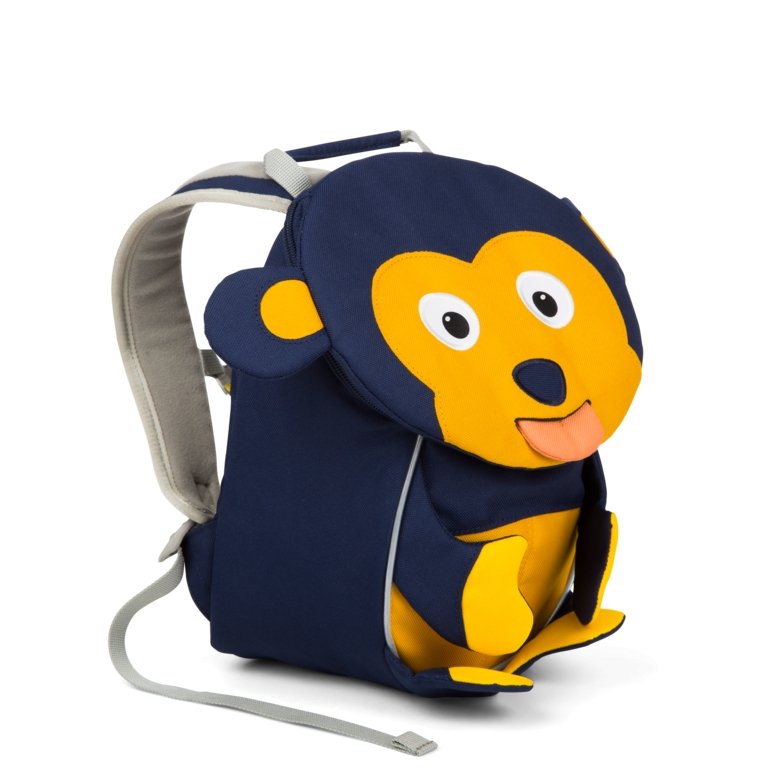 Affenzahn Small Marty the Monkey Backpack for Kids - Cute & Durable Animal Design for School, Travel & Outdoor Adventures