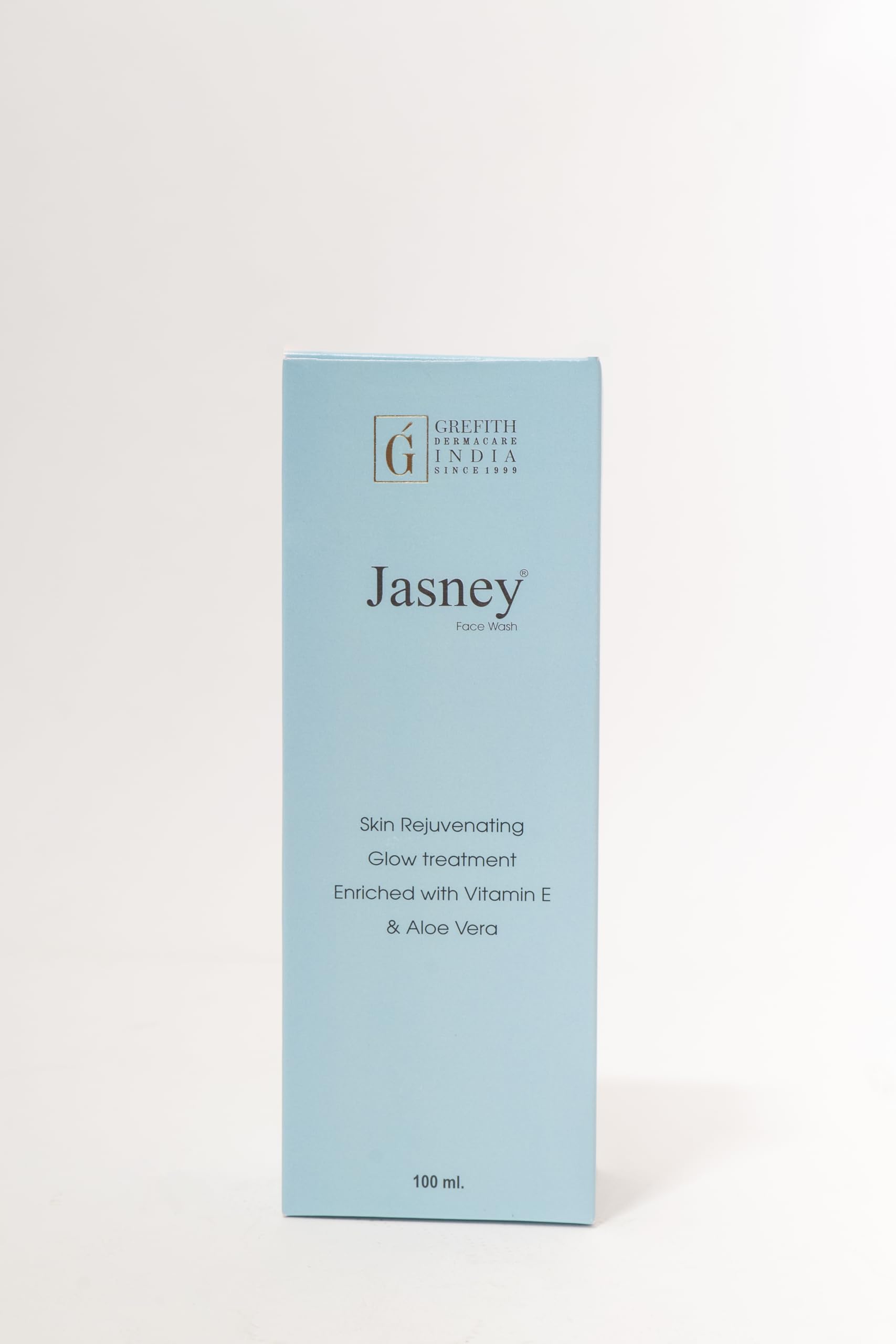 Jasney Unisex Deep Cleansing Face Wash for Dry Skin - 100ml | Gentle Daily Cleanser for Men & Women | Perfect for Morning & Night Skincare Routine