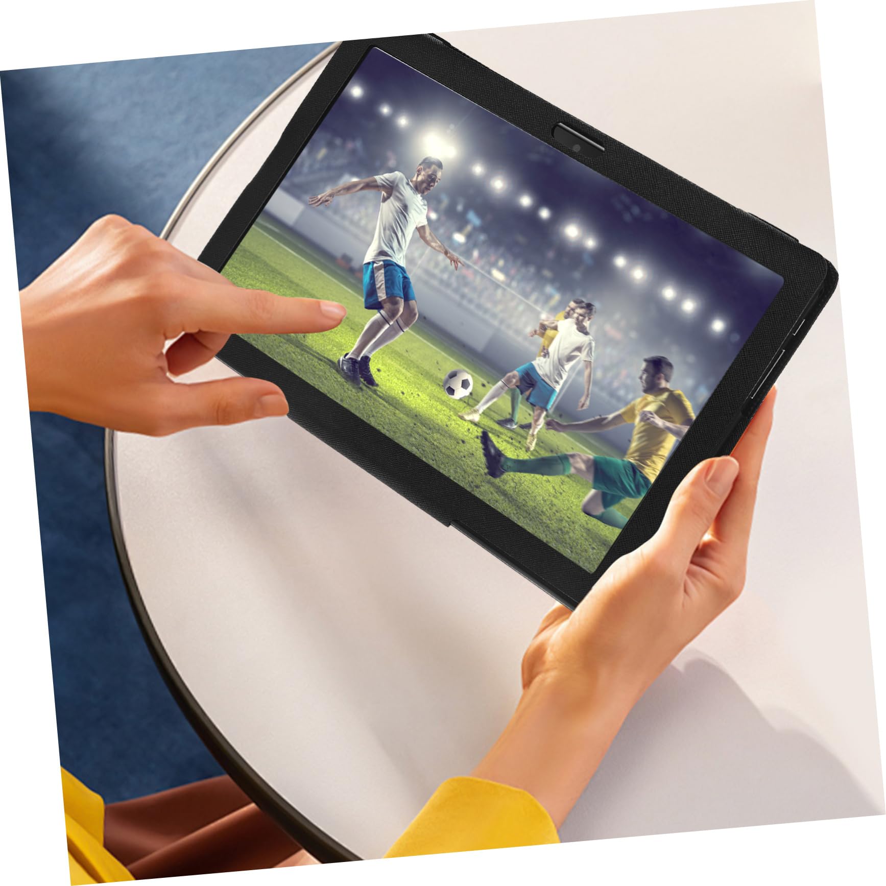 KONTONTY 10.1-inch 11-in-1 Tablet Set with Air5 Processor - Black | Includes Accessories | Perfect for Work, Study & Entertainment