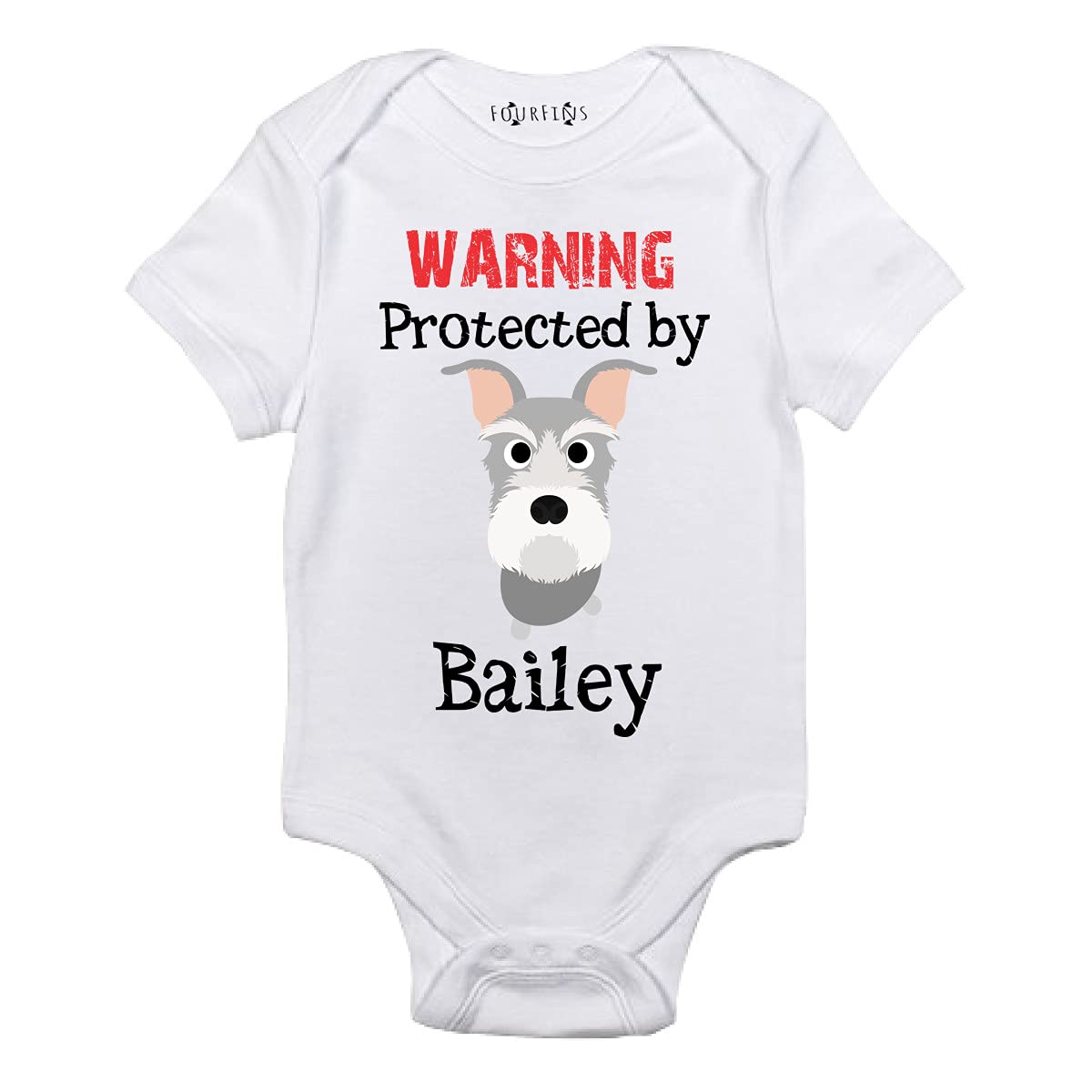 Custom Siberian Husky Dog Baby Shirt - Cute Puppy Gift for Dog Lovers - Perfect for Birthdays, Pet Adoption Celebrations & Family Photo Shoots