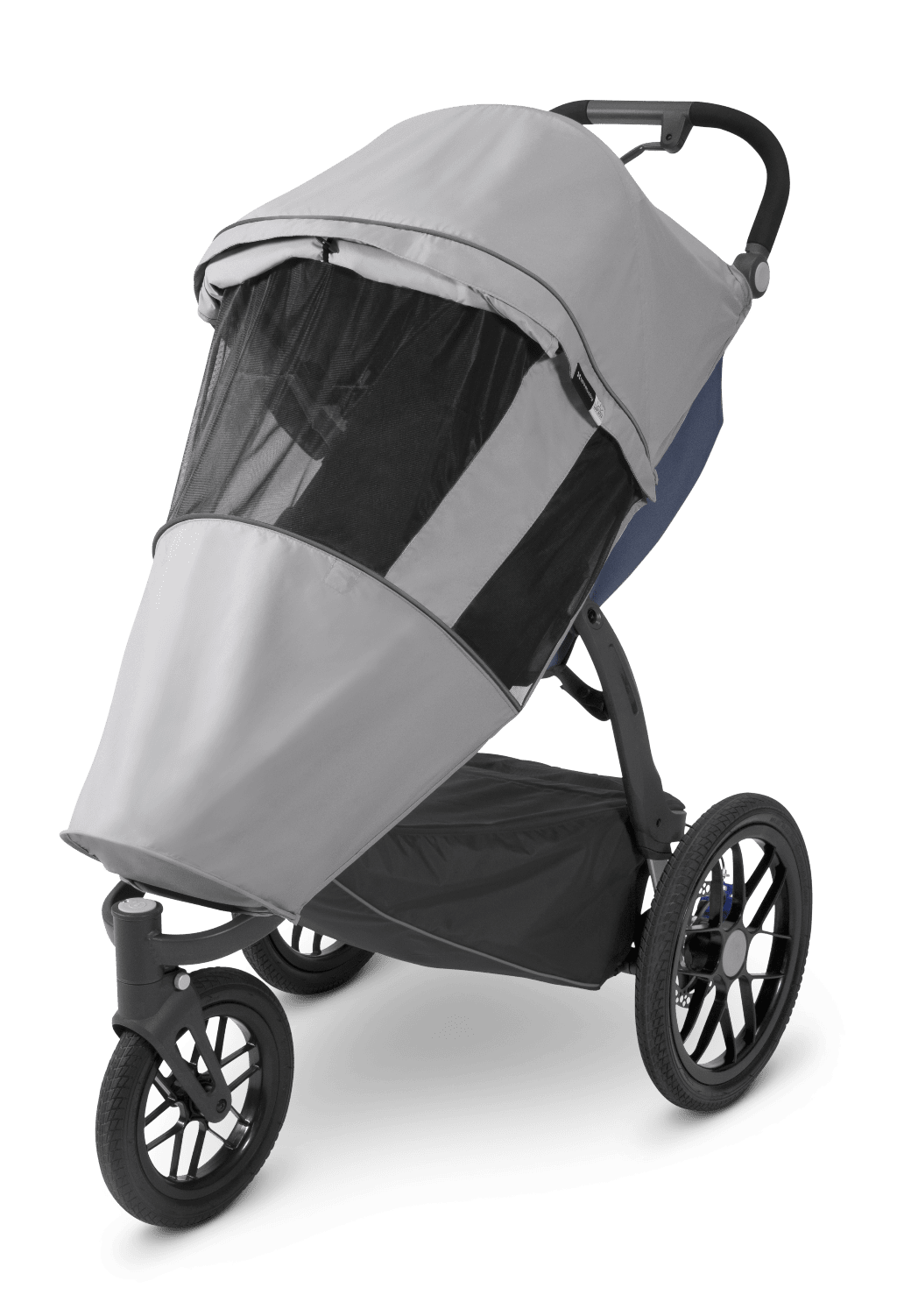 UPPAbaby Sun and Bug Shield for Strollers - UPF 50+ UV Protection & Insect Netting - Perfect for Outdoor Walks, Park Visits, and Beach Trips