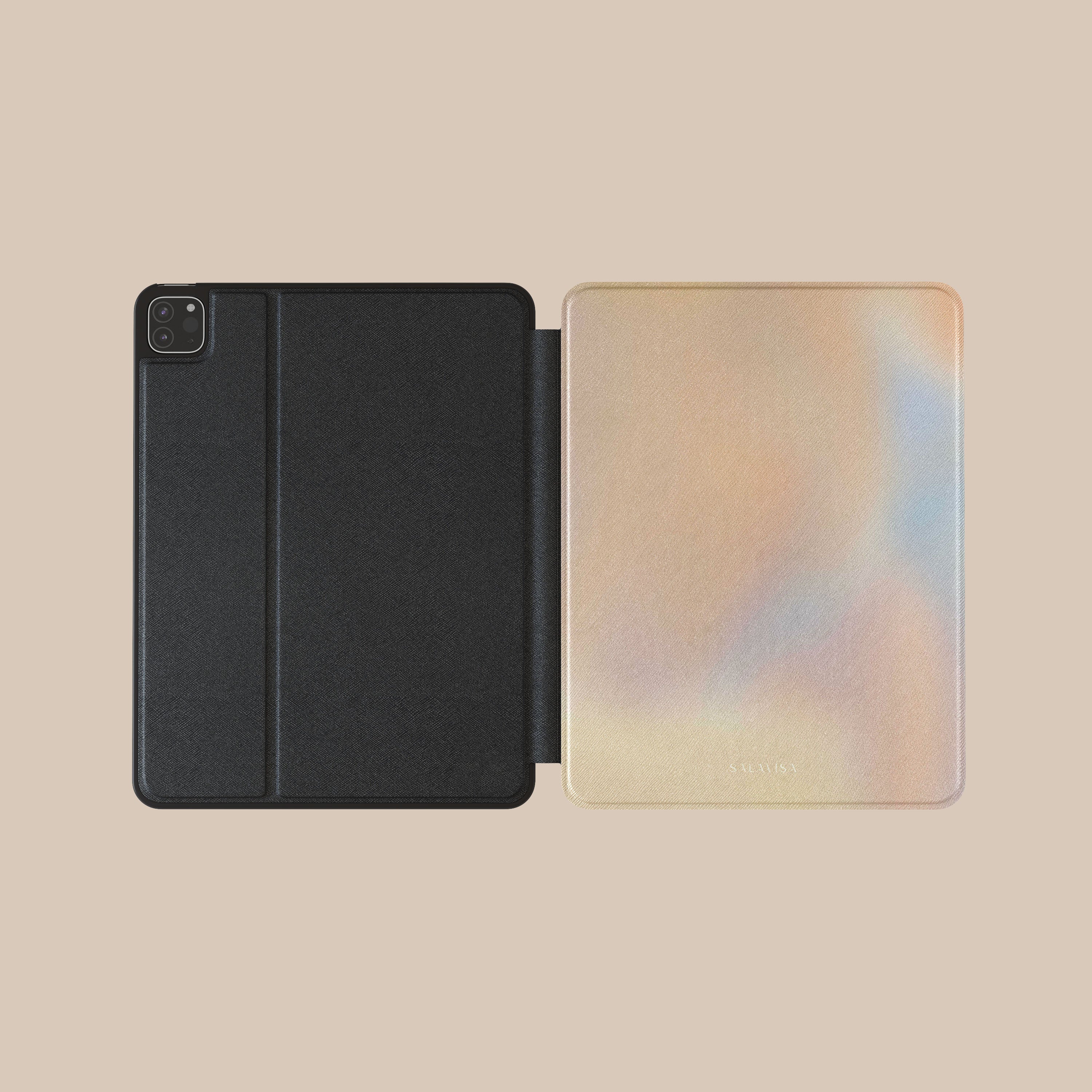 Premium Peach Glow iPad Case - Slim Protective Cover for iPad Air/Pro (6th-8th Gen) - Soft Matte Finish with Shock Absorption | Perfect for Work, Travel & Home Use