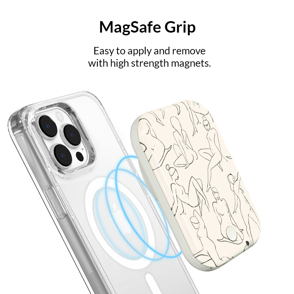 Beautiful Bodies Magnetic Wireless Power Bank 5000mAh - Portable Charger for iPhone 12/13/14 Pro Max with MagSafe | Perfect for Travel, Outdoor Adventures & Daily Commute