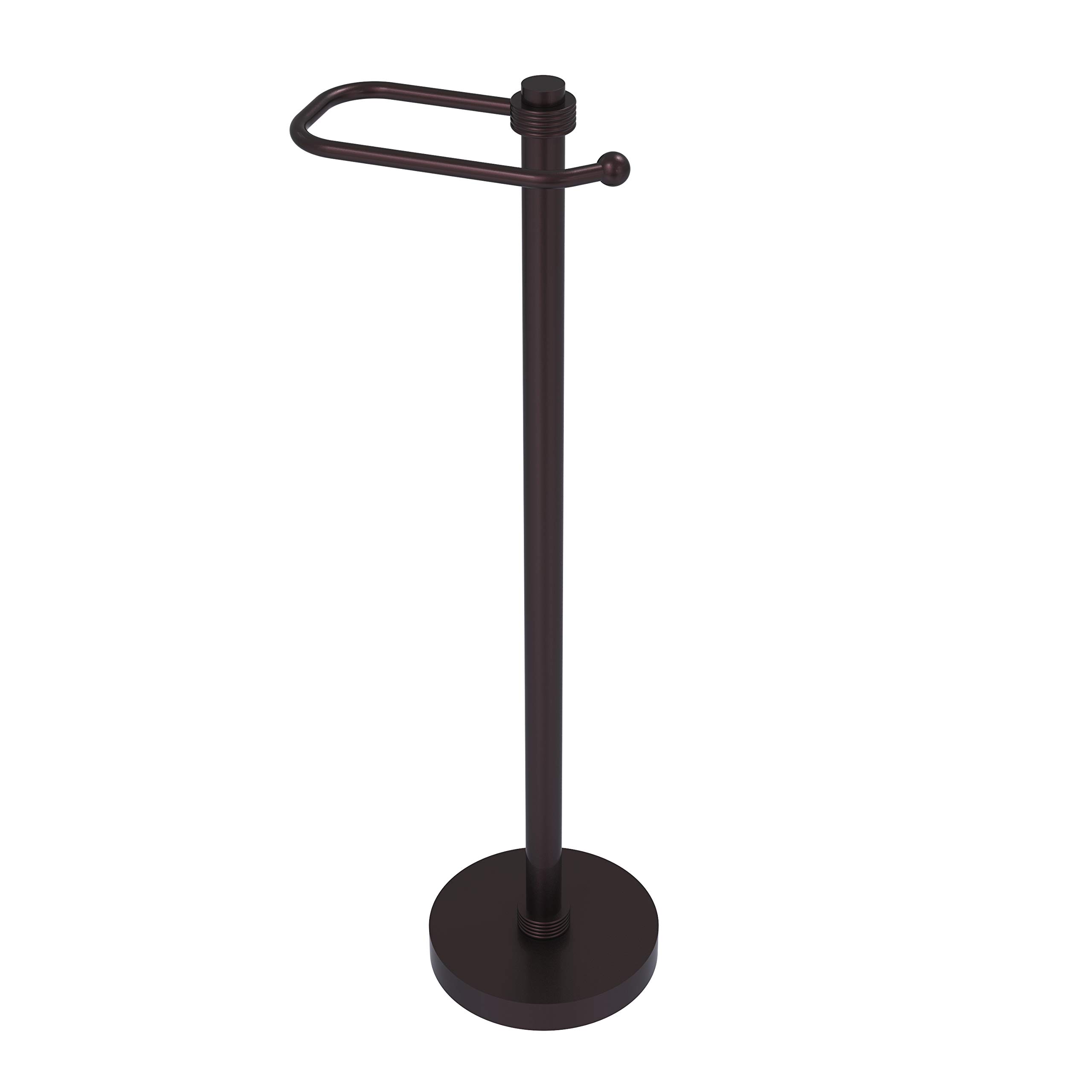 Allied Brass TS-25EG European Style Toilet Paper Holder - Antique Bronze Finish for Bathroom Decor | Elegant Tissue Stand for Powder Rooms & Luxury Homes