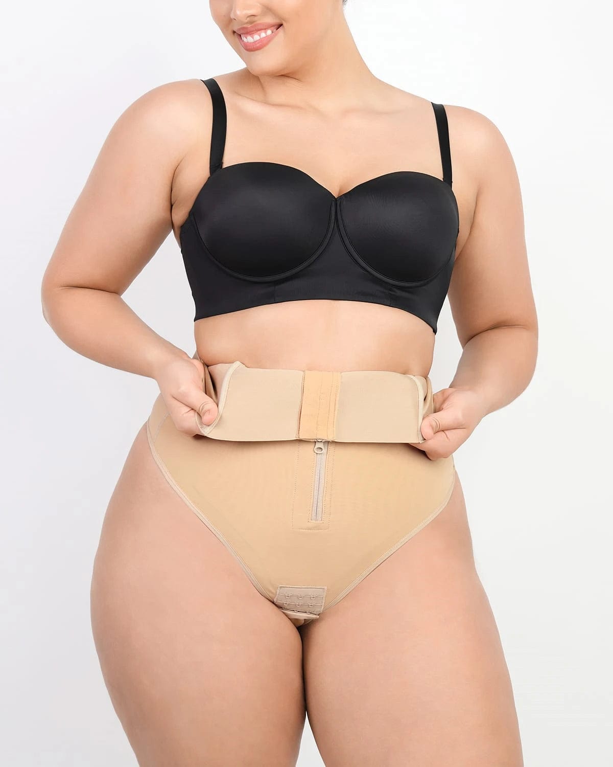 AirSlim® Boned Sculpt High Waist Shorts for Women - Tummy Control Shapewear - Perfect for Workout, Yoga & Everyday Wear