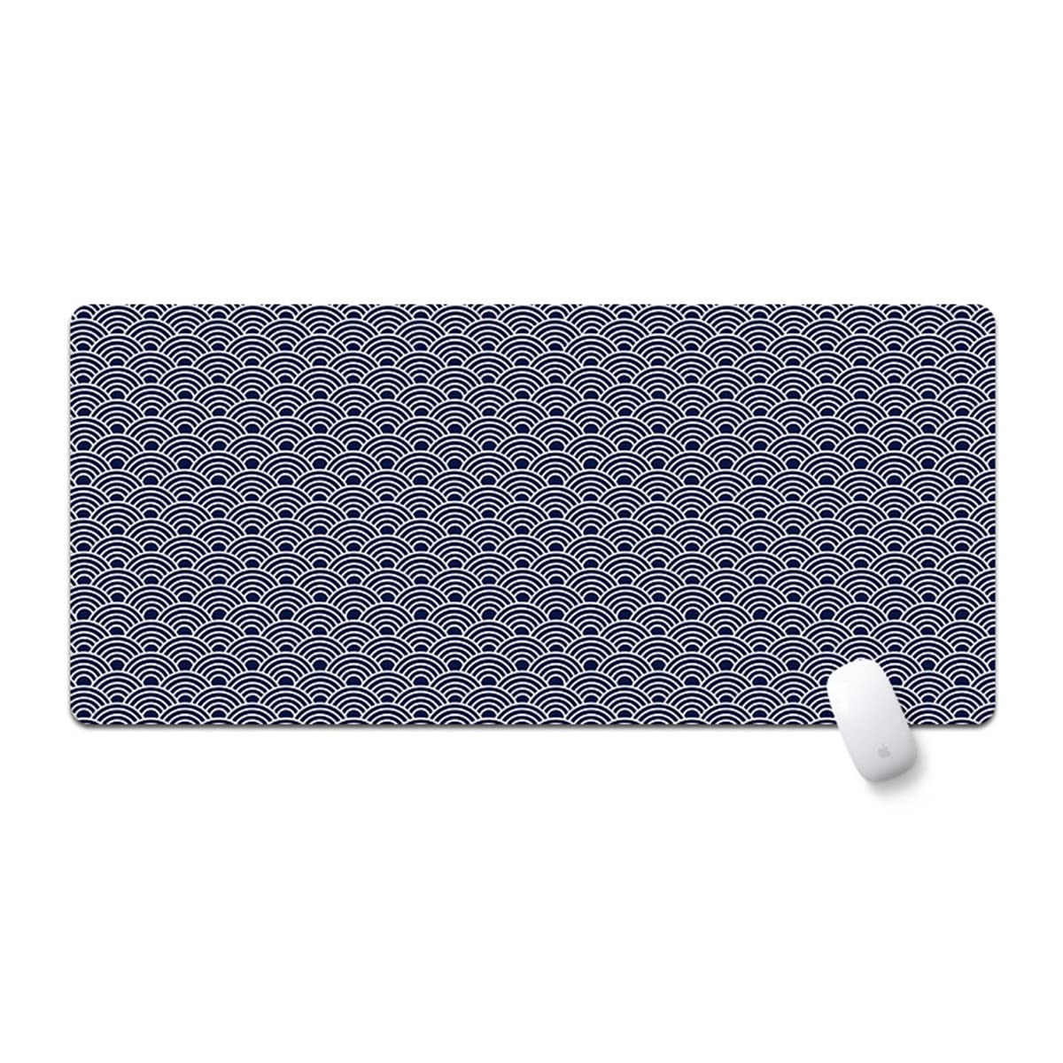 KLAYOVE Large Gaming Mouse Pad 31.5x11.8 Inches, Non-Slip Base & Stitched Edges - Foldable, Washable Desk Mat for PC, Laptop, Office & Home Use - Perfect for Gaming, Work & Study