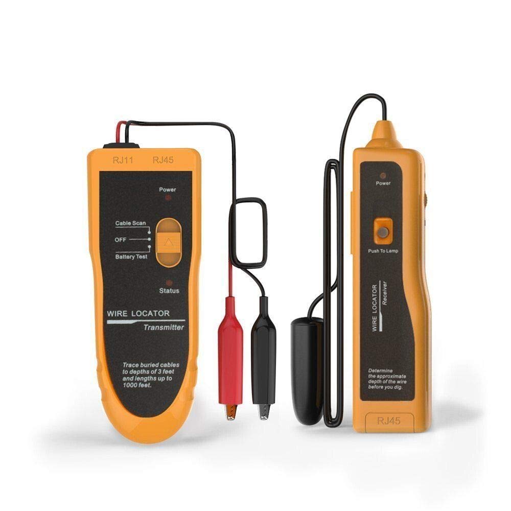 Noyafa NF816 Underground Wire Locator - Professional Cable Finder & Tracer for LAN, Earphone, and Electrical Wires | Ideal for Home Renovation, DIY Projects & Utility Maintenance