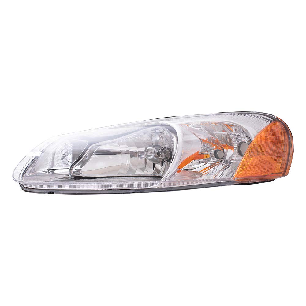 Replacement Headlight Assembly Set for Dodge Sebring & Chrysler Stratus - Driver & Passenger Side (4805821AA & 4805820AA) - Perfect for Night Driving & Vehicle Restoration