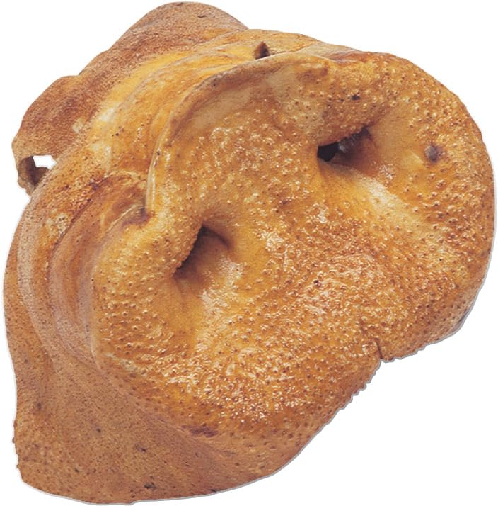 Redbarn Natural Pig Snouts Dog Treats - 50 Count Case, Grain-Free Chews for Dental Health & Training - Perfect for Aggressive Chewers & Puppy Teething