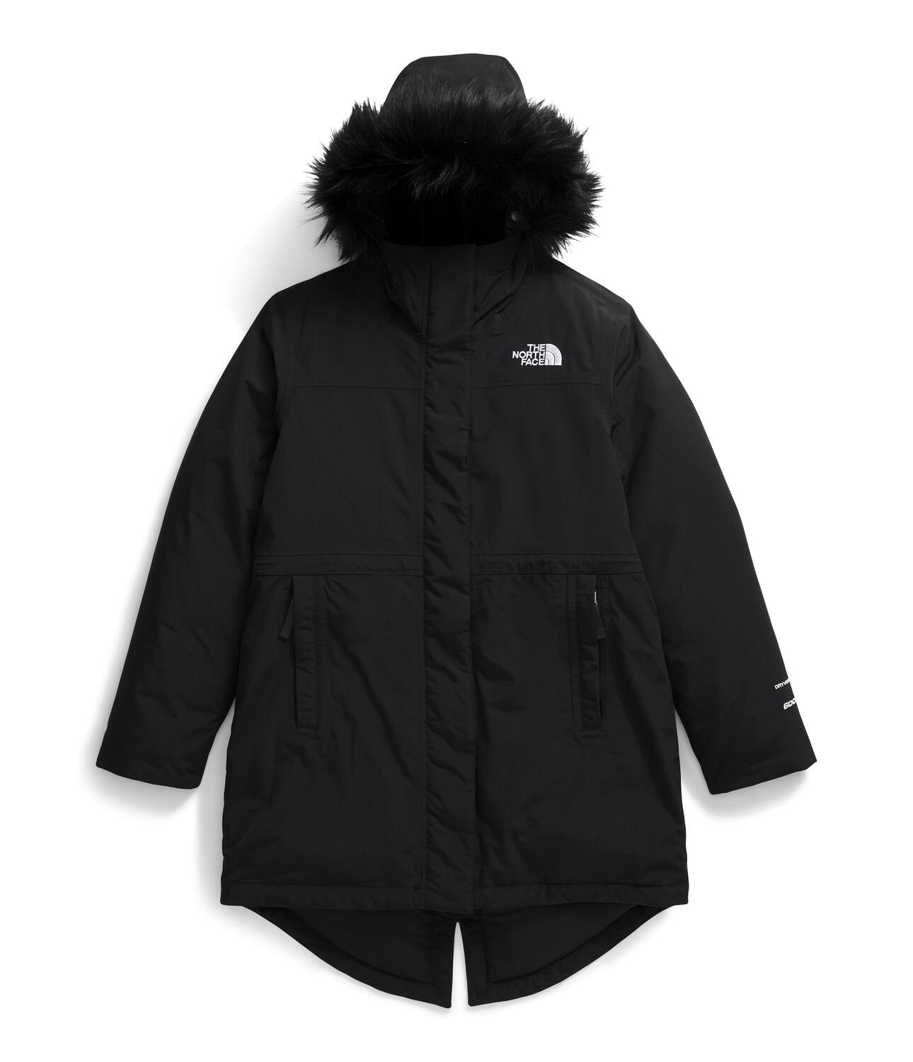 Arctic Parka Winter Coat for Girls - NF0A8A30 | Warm Waterproof Hooded Jacket for Cold Weather, Snow Play & Outdoor Activities