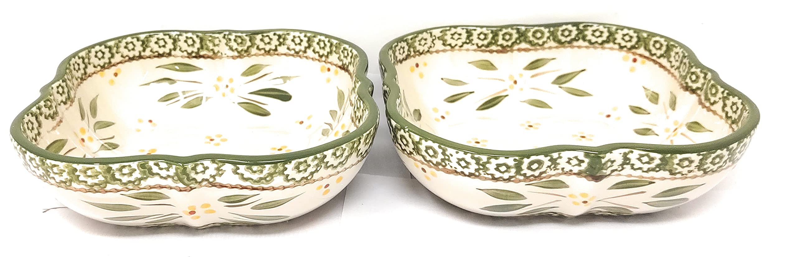 Temp-tations Set of 2 Stoneware Soup Bowls - 7.5