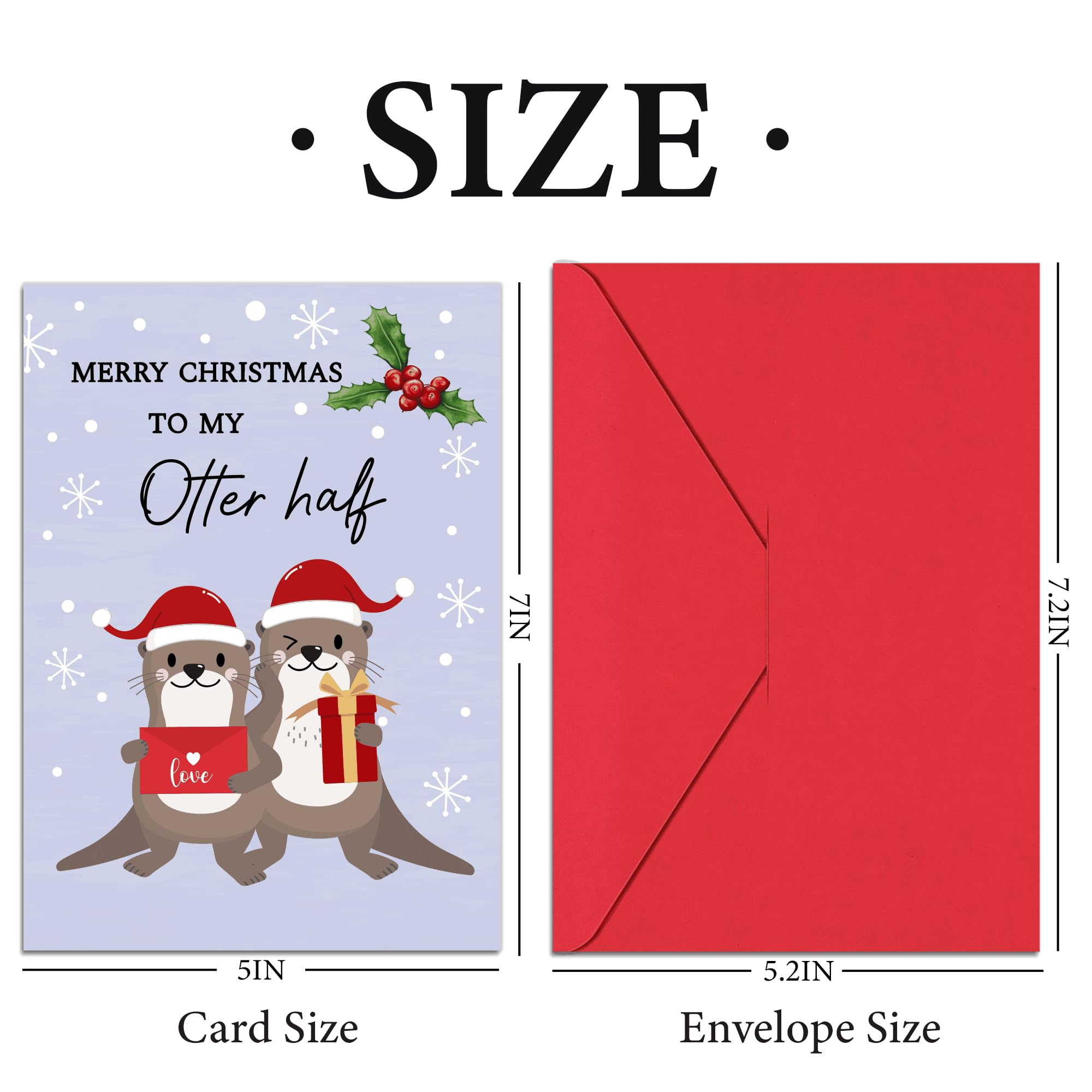 HiFuler Funny Christmas Cards - 5