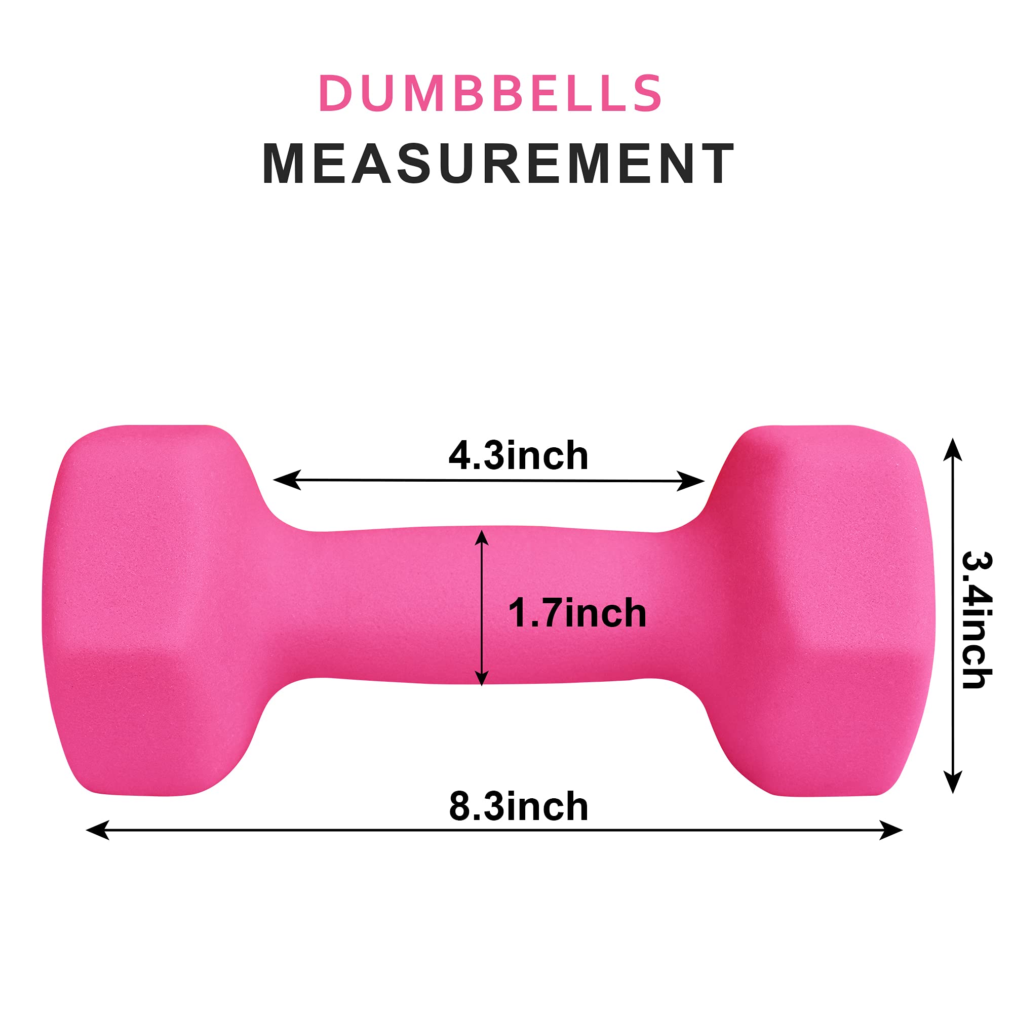 Balelinko Home Gym Equipment Set - Adjustable Weights for Strength Training, Yoga & Pilates - Perfect for Women, Men, Seniors & Youth - Ideal for Home Workouts, Weight Loss & Fitness Routines