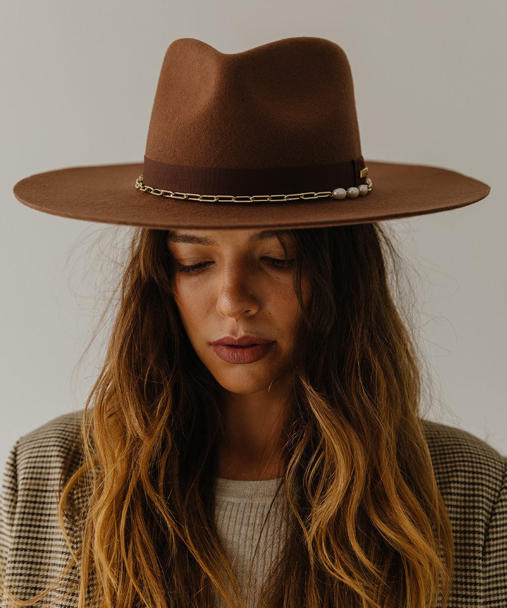 Stylish Raine Wide Brim Fedora Hat for Women - Summer Sun Protection & Fashion Accessory - Perfect for Beach, Outdoor Activities & Casual Wear