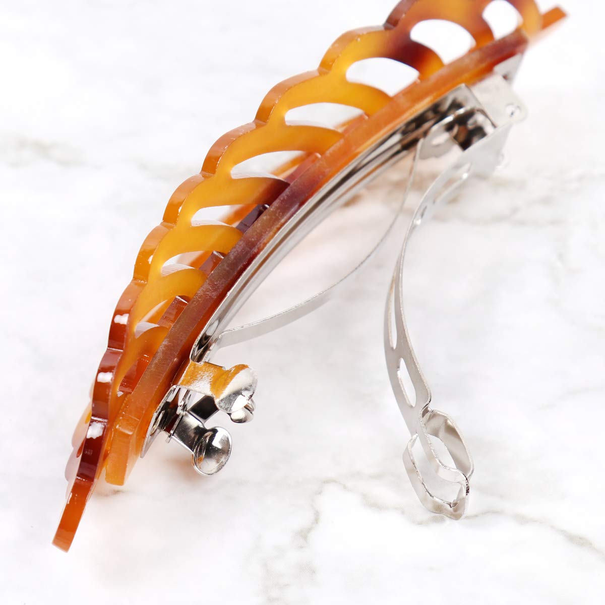Boho Hair Accessories Set - Metallic Bobby Pins, Rhinestone Barrettes, Geometric Acetate Claw Clips & Feather Clip for Women | Perfect for Weddings, Parties & Everyday Styling