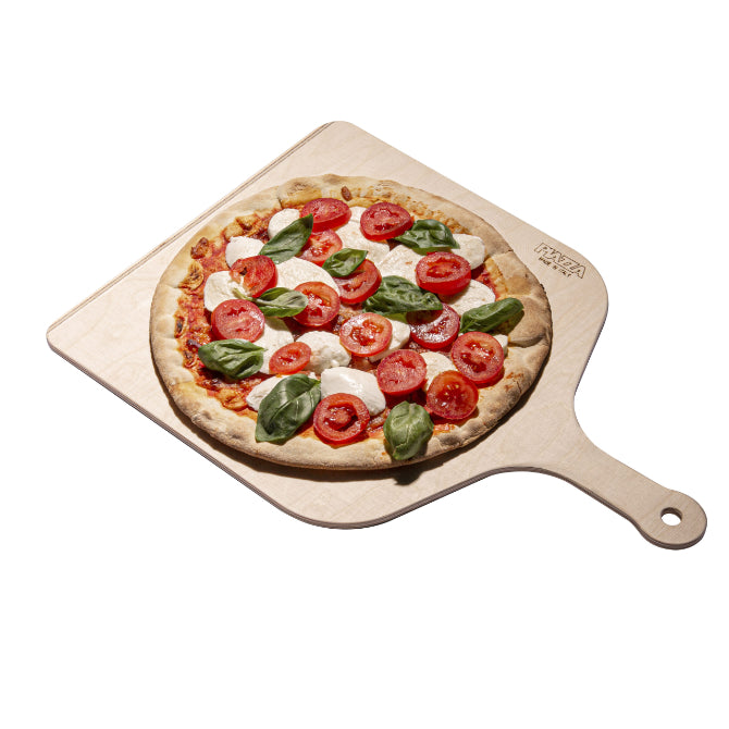 Premium Birch Wood Pizza Peel - Natural Wood Pizza Paddle for Baking, Serving & Transferring - Perfect for Home Kitchens, Outdoor Grills & Pizzerias