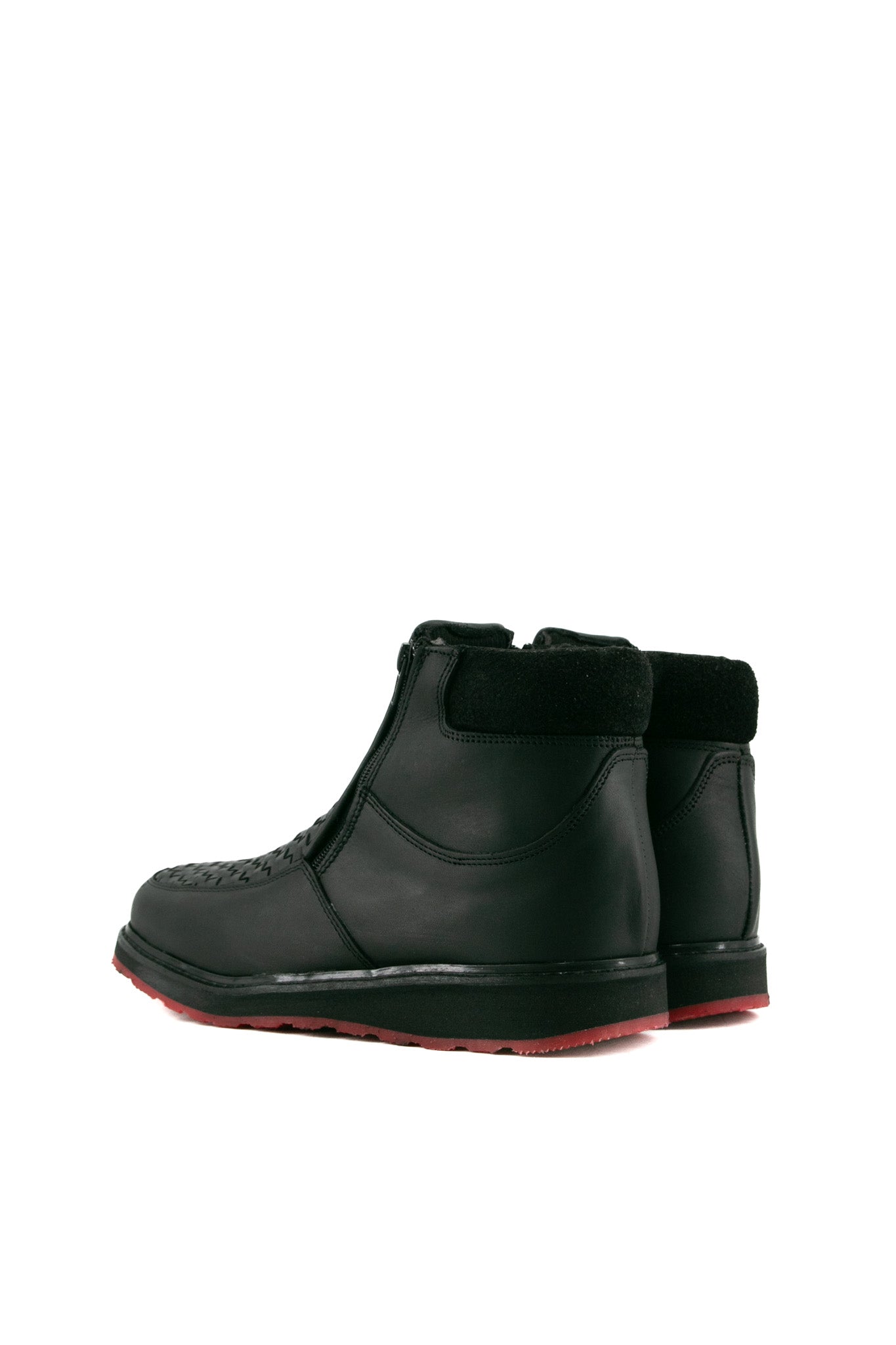 Handmade Women's Francia Red Bottom Booties - Stylish & Comfortable Ankle Boots for Casual Outings & Evening Events