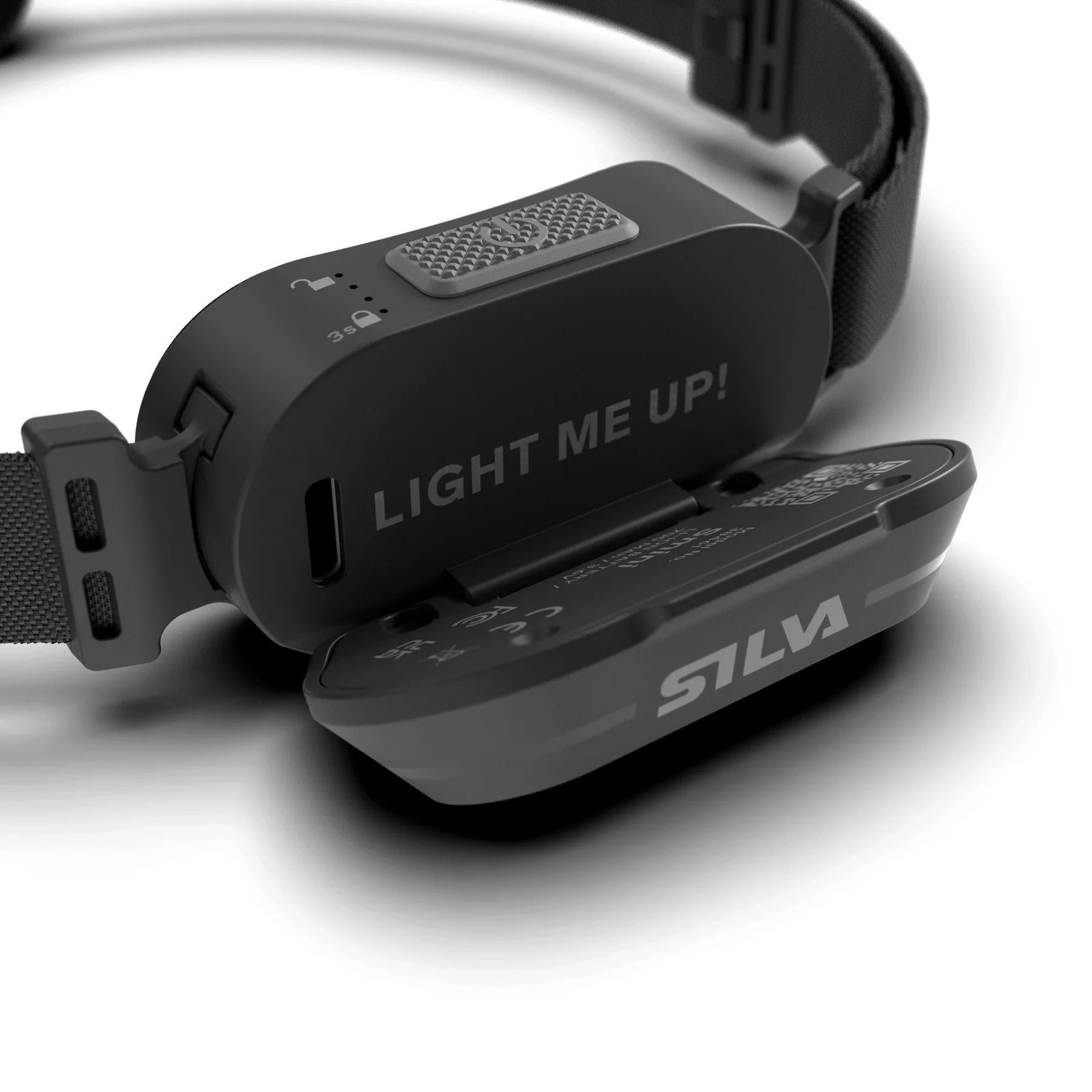 Silva Smini LED Headlamp - Ultra Bright 300 Lumen Rechargeable Headlight for Camping, Hiking, Running & Outdoor Adventures - Hands-Free Lighting Solution