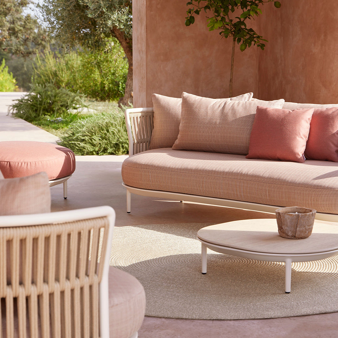 Amba Outdoor Square Coffee Table - Weather-Resistant Patio Furniture for Garden, Deck, Poolside & Backyard Relaxation