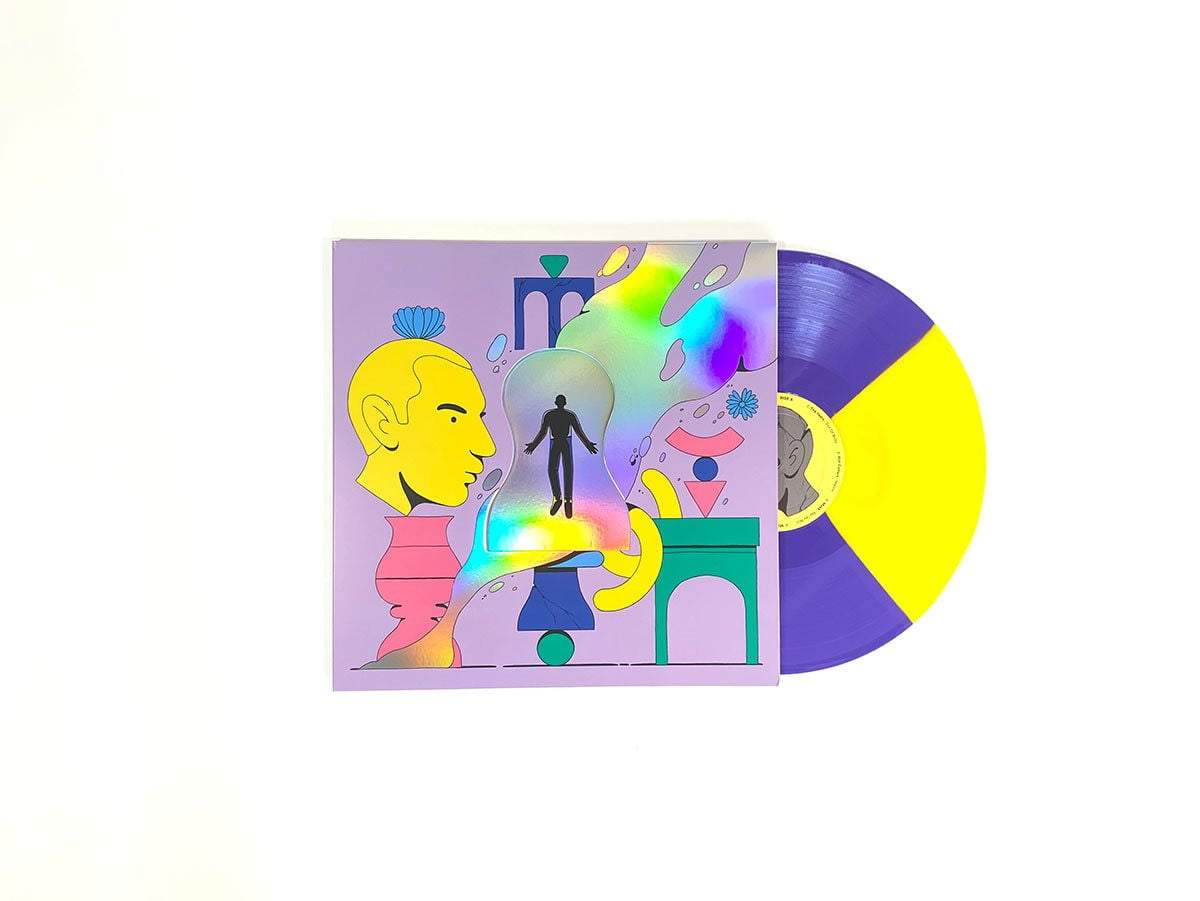VIP // Yellow & purple smash vinyl
